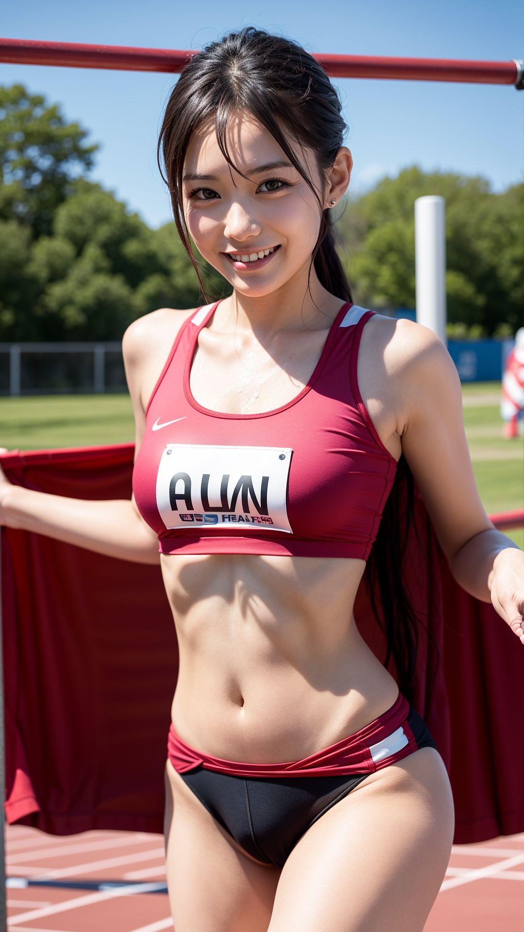 美少女アスリート オッパイ透視大作戦