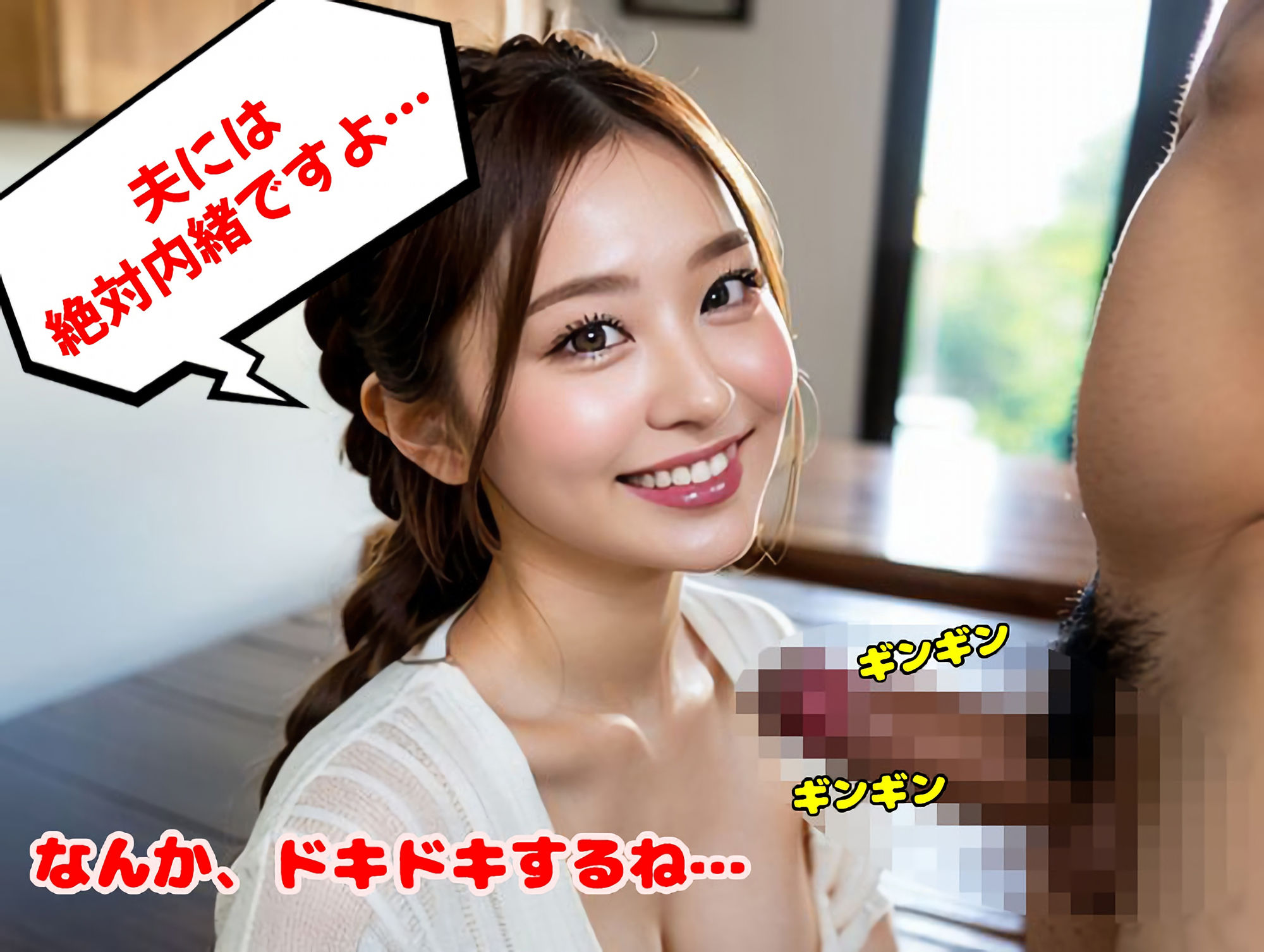 おっとりした妻が隣人に寝取られる（全277ページ）【高画質モデル】