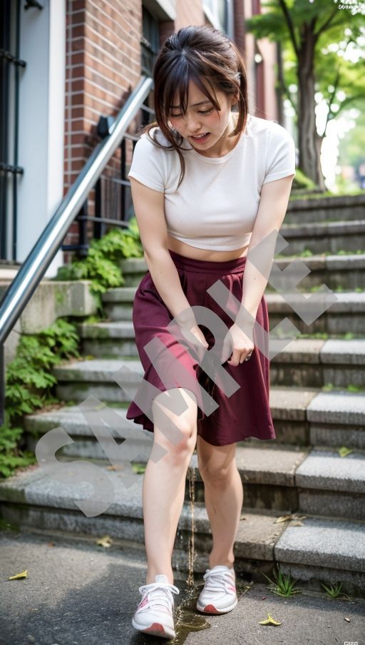 おしがま写真集 人妻達の失禁 街角編 VOL.1