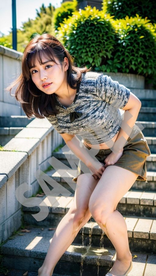 おしがま写真集 人妻達の失禁 街角編 VOL.1