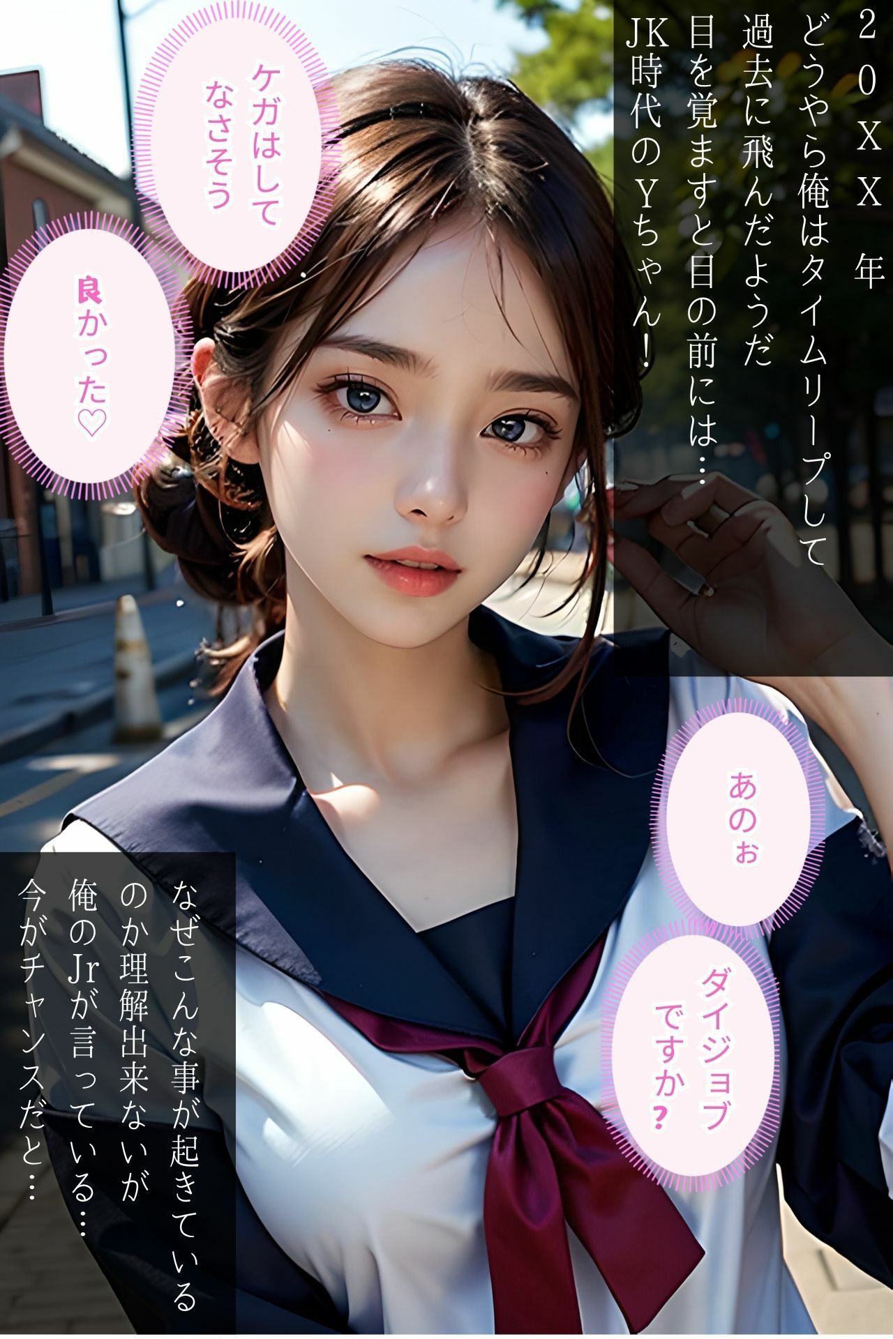 【JK特化シリーズ】1000年に1人の地下アイドルYちゃんのJK時代にタイムリープしてヤれ！！