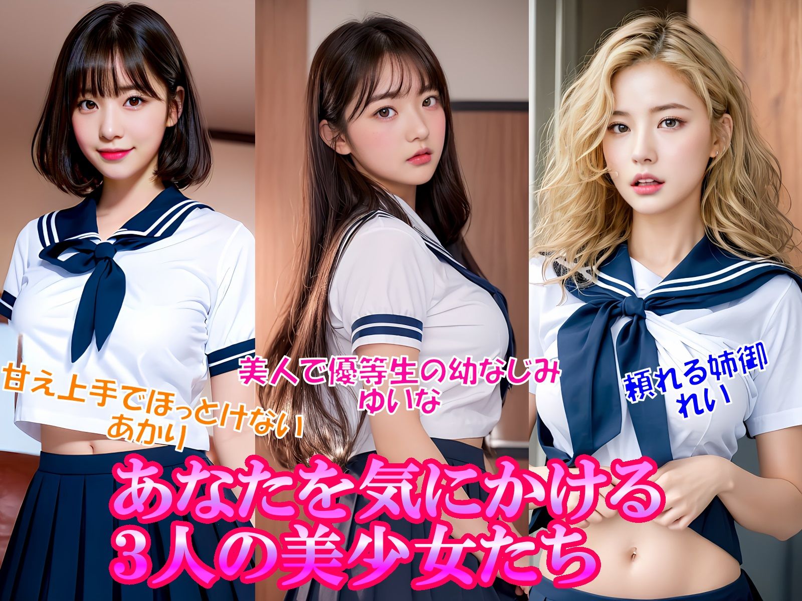 JK3人娘ねぇ、わたしと恋しよ