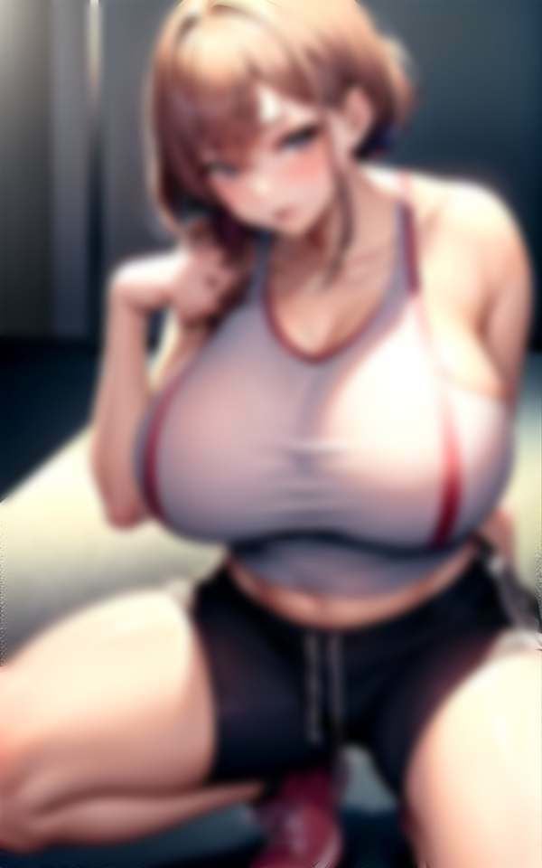 淫乱スポユニ美女とトレーニング中にNTR情事