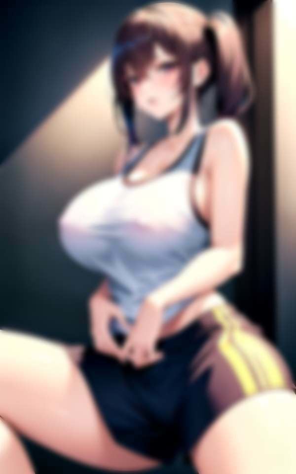 淫乱スポユニ美女とトレーニング中にNTR情事