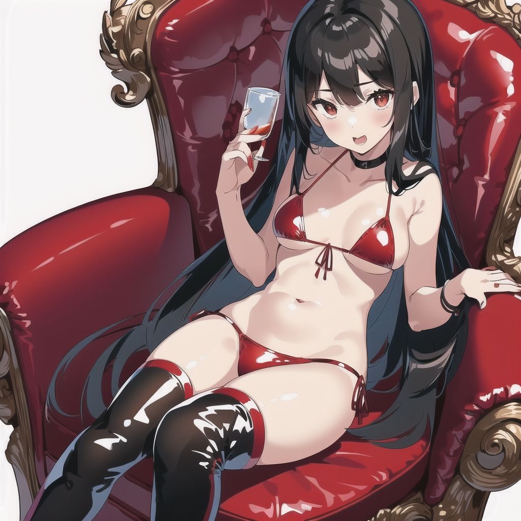 ＃12 ラバービキニ、ラバー椅子