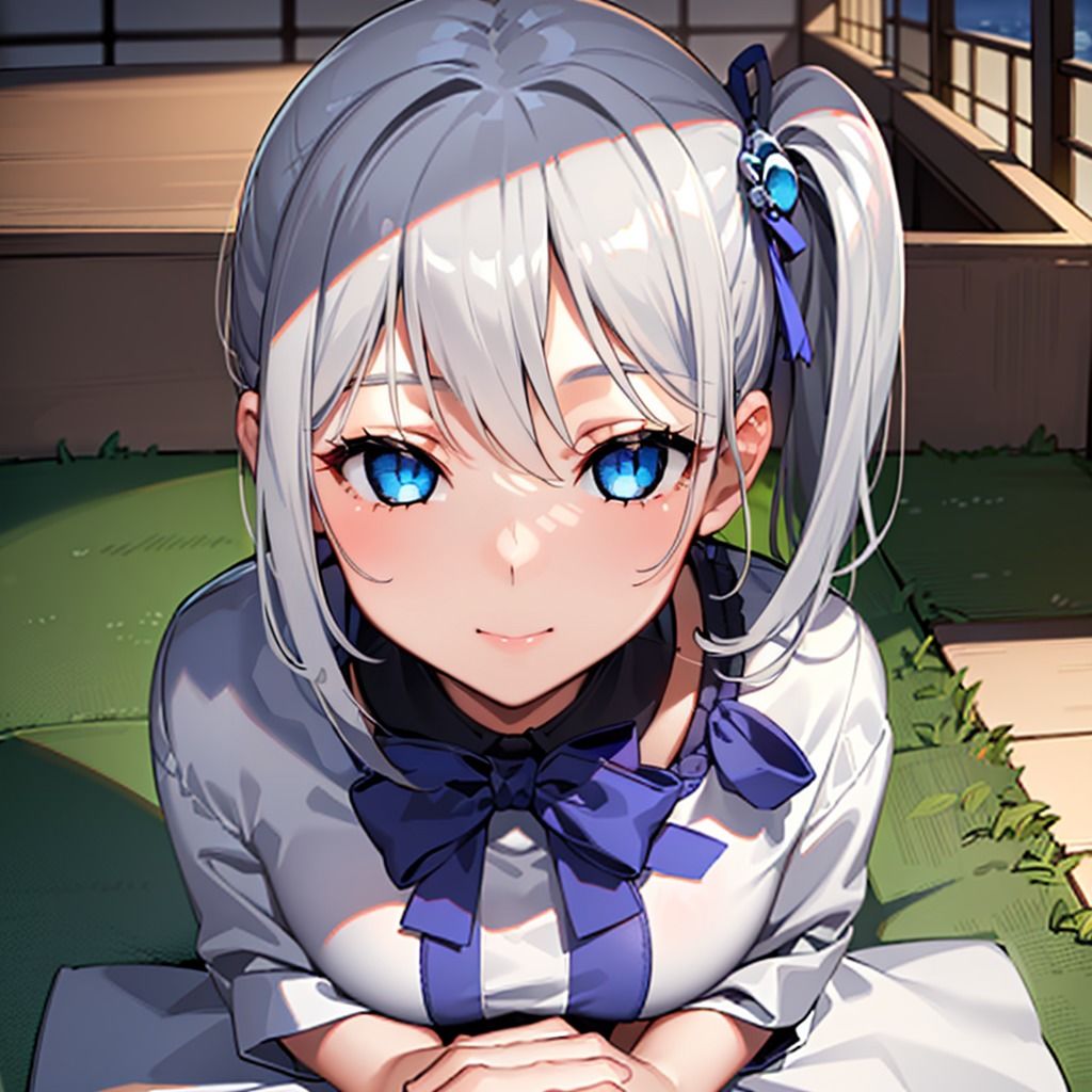 和服姿で待つカノジョ