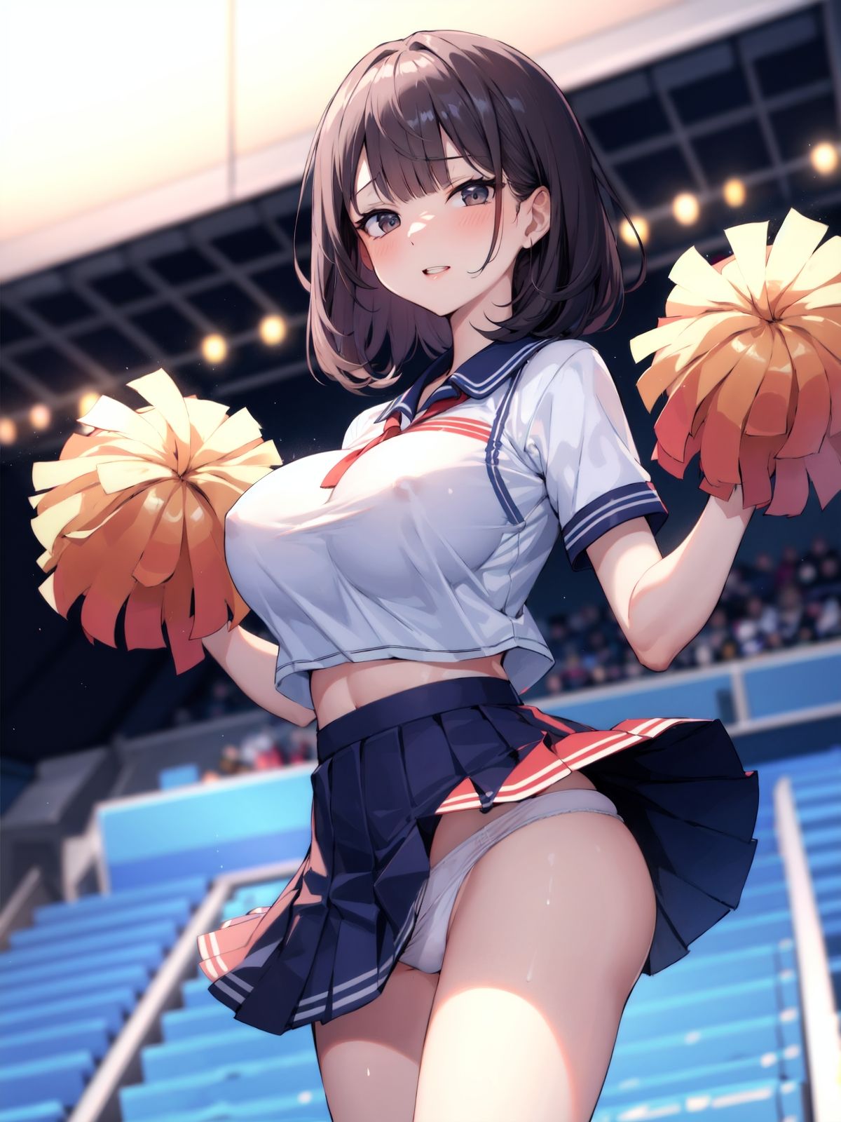 エッチなチアガールはお好きですか？