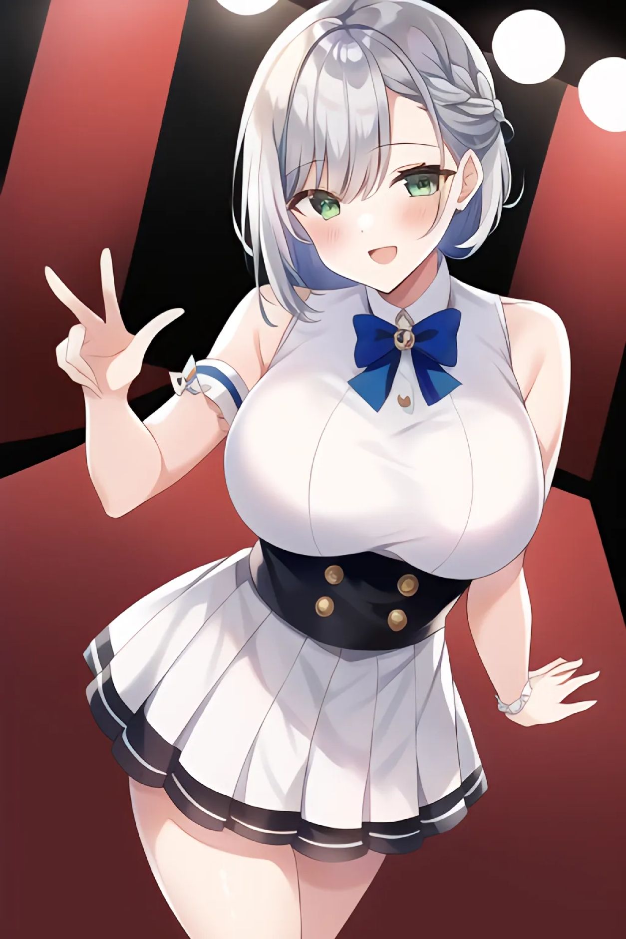 【買い切り版】バーチャル衣装故障で羞恥団長（English translation included）