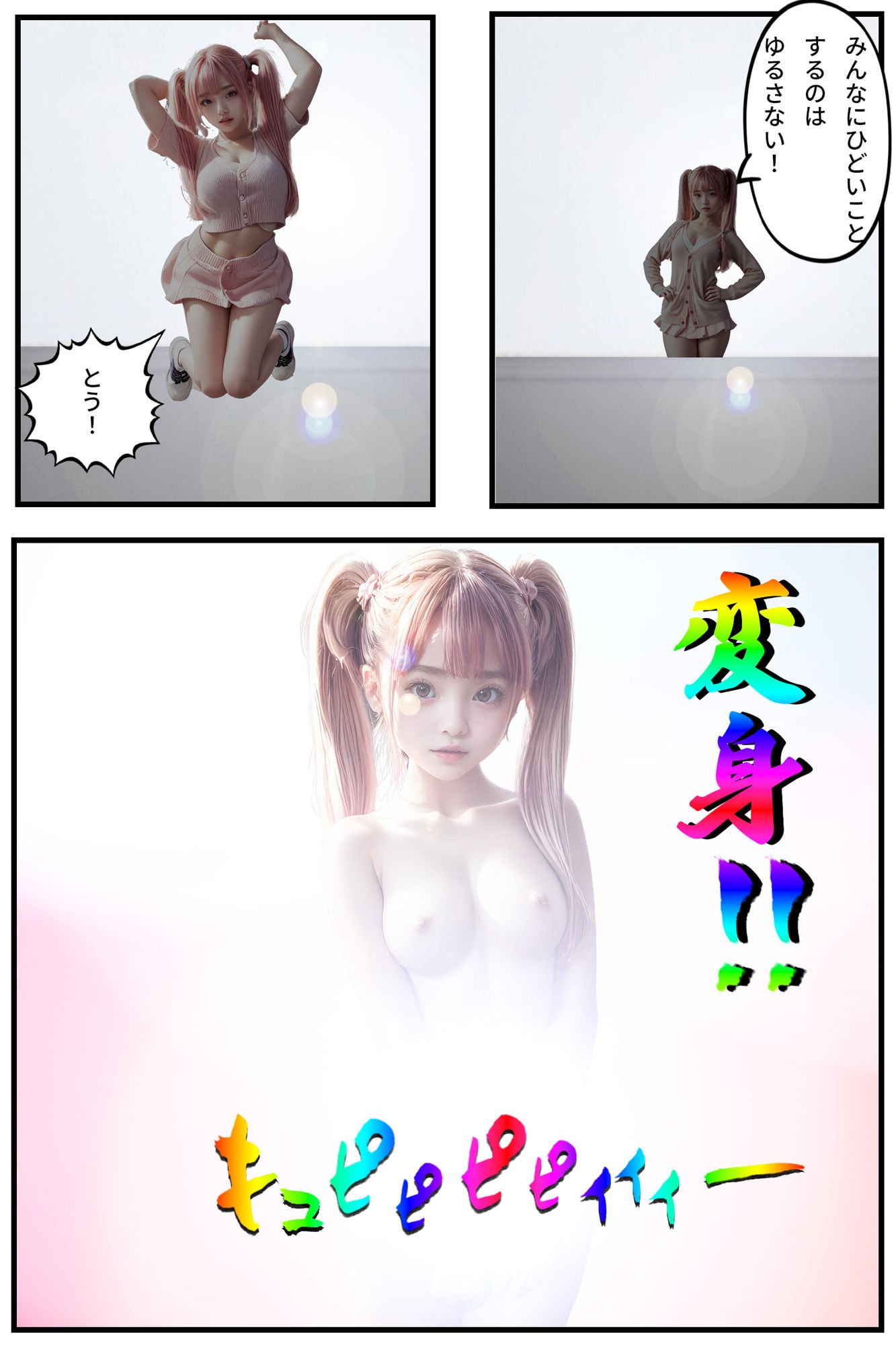 サキュバスリリコとマジカルセイラ