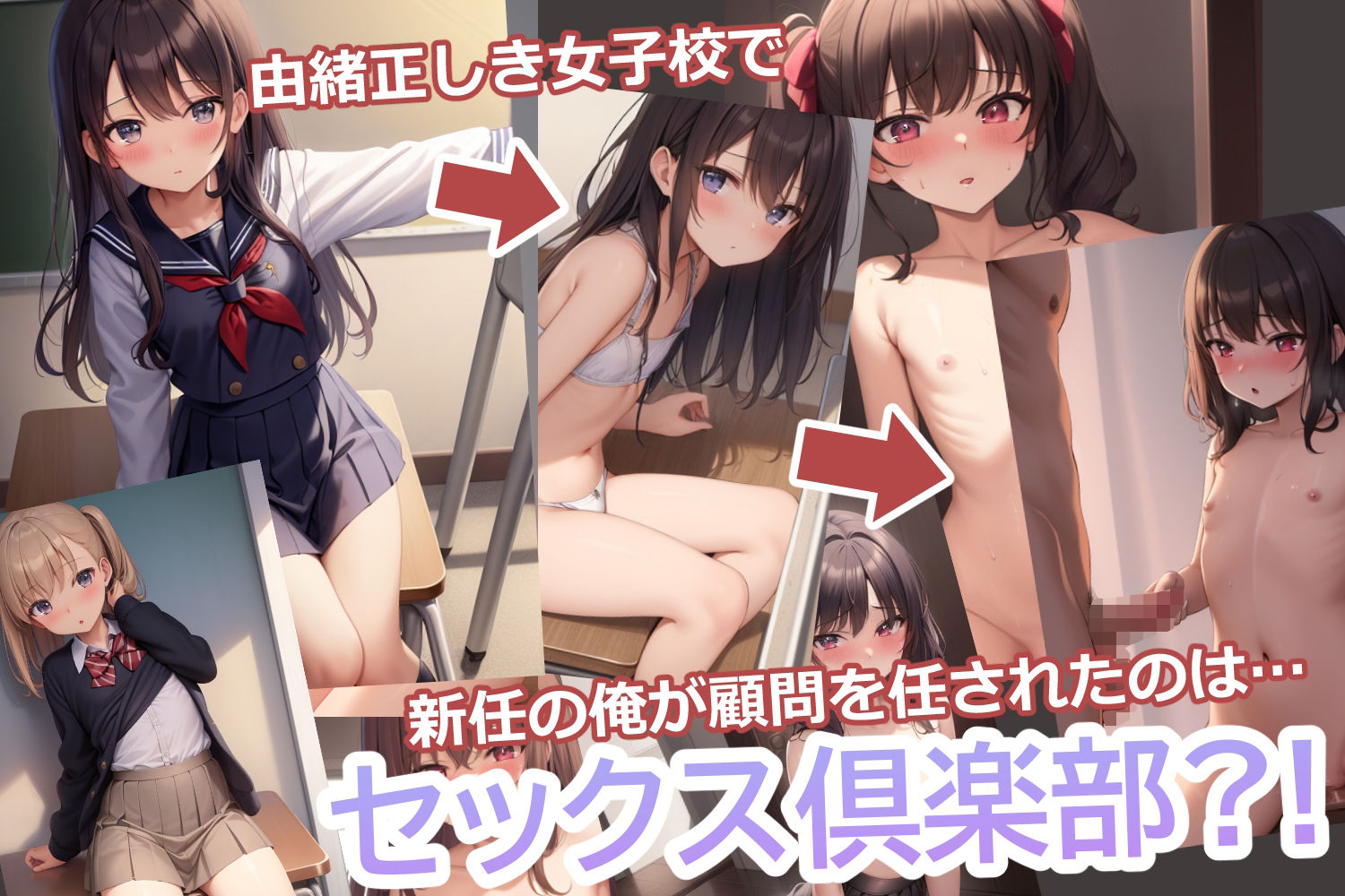 貧乳学園ロリ学部・放課後セックス倶楽部へようこそ！