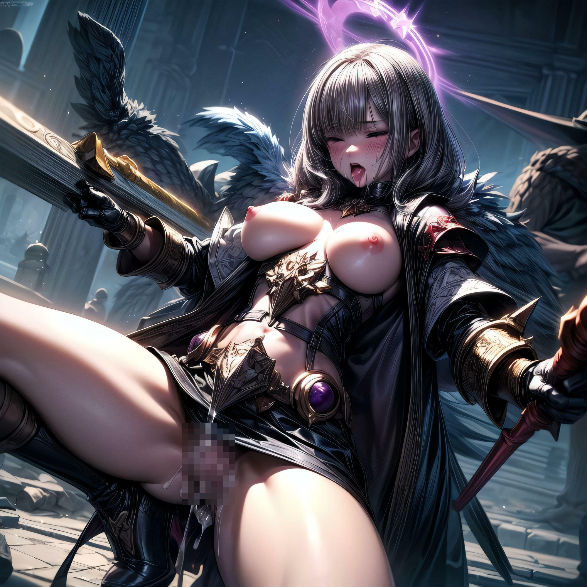 敗北ヒロイン敗けたので中出しされちゃいます