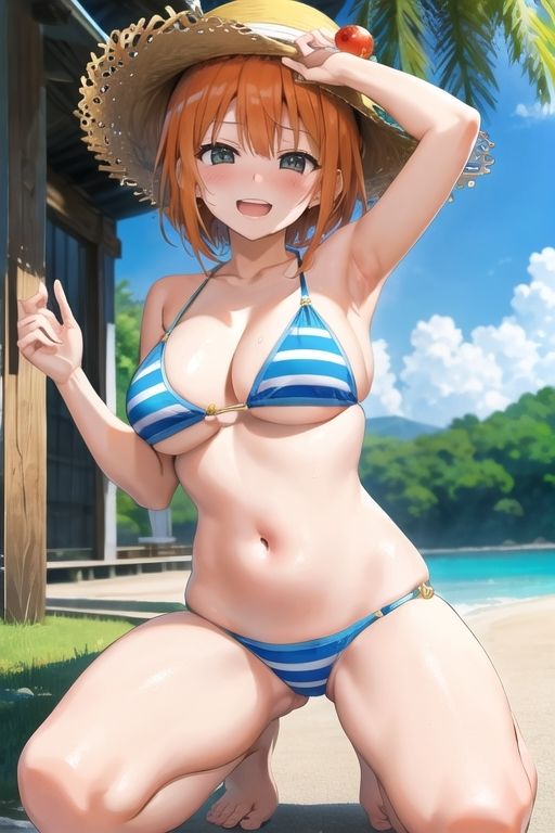 ナ◯さん似の女の子〜美人女航海士の休日（1日目）〜