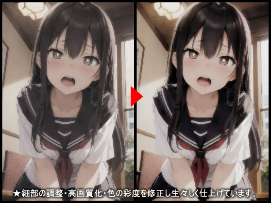 中出しと制服委員長