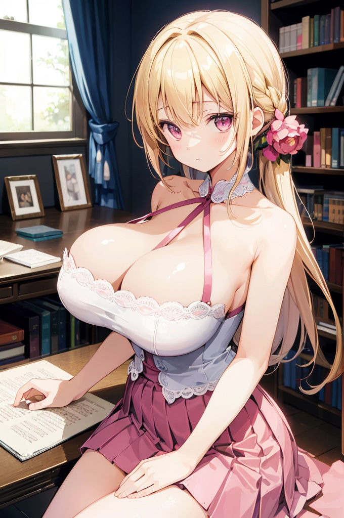 巨乳美女【妄想イラスト美女図鑑vol.22】