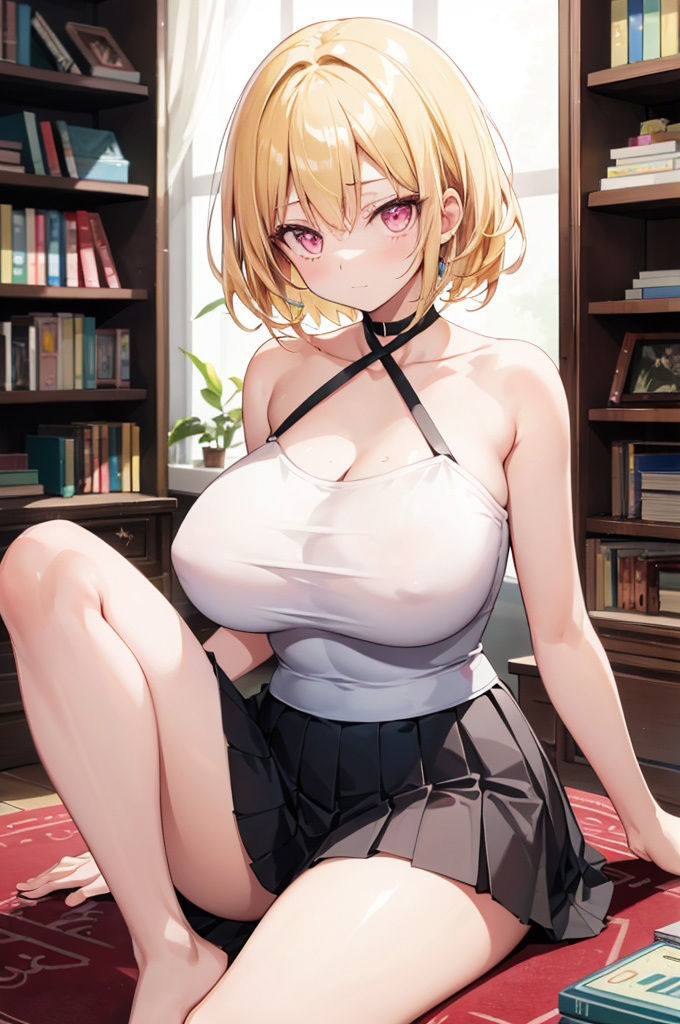 巨乳美女【妄想イラスト美女図鑑vol.22】