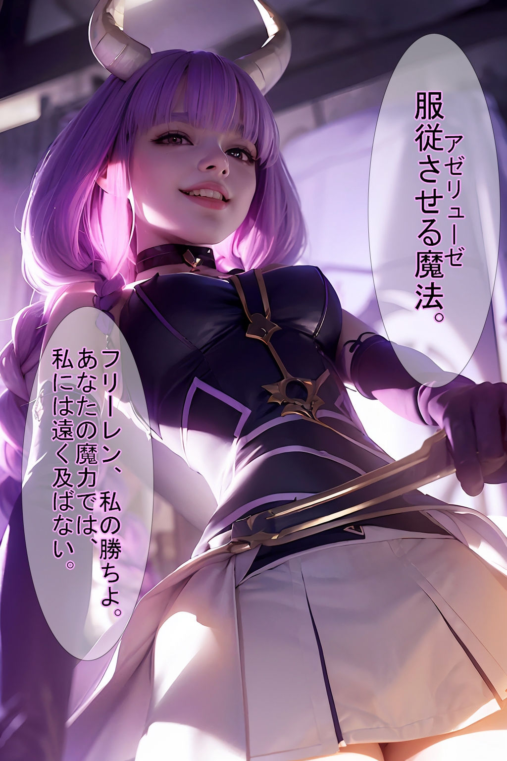 【敗北シリーズVol.04】断頭台のア〇ラが、フリ〇レンに敗北！