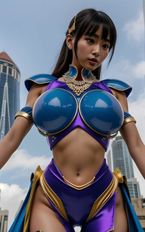 爆乳戦士 授乳編 コスプレしたユー〇ューバーはツンデレの痴女