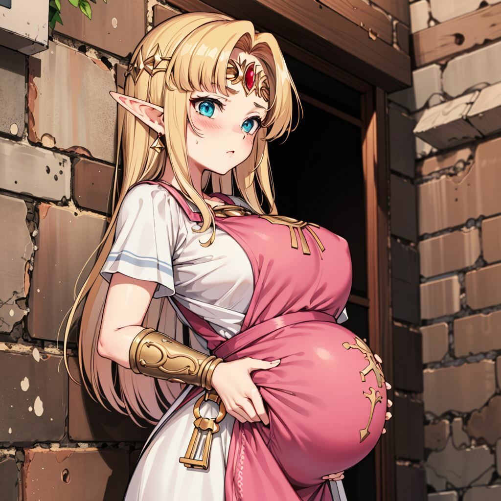 ゼ〇ダ姫、陥落 〜ハイラルの高貴なお姫様がチンポに屈して魔物の子を孕むまで〜