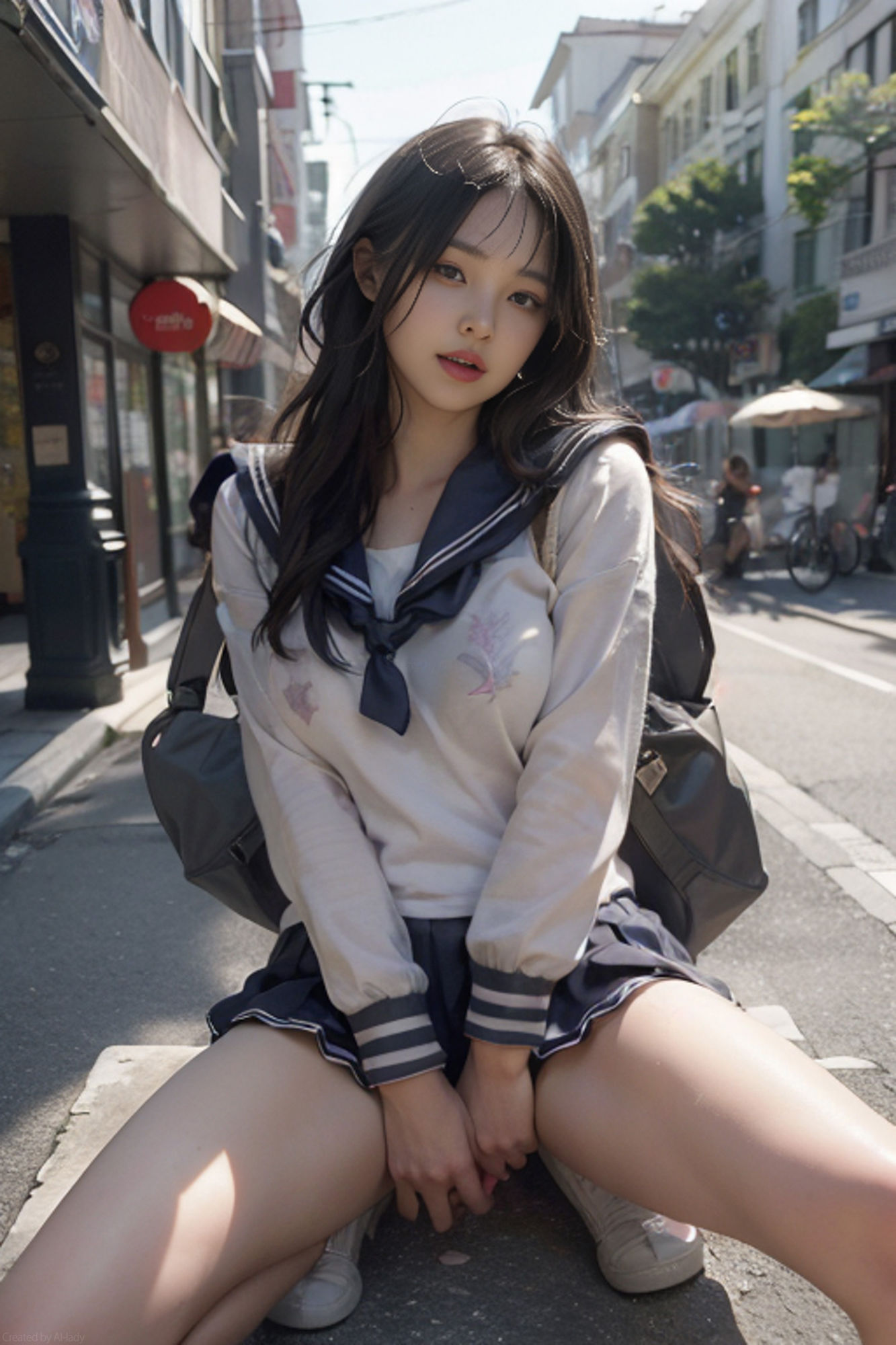 AIヌード写真館 024「セーラー」