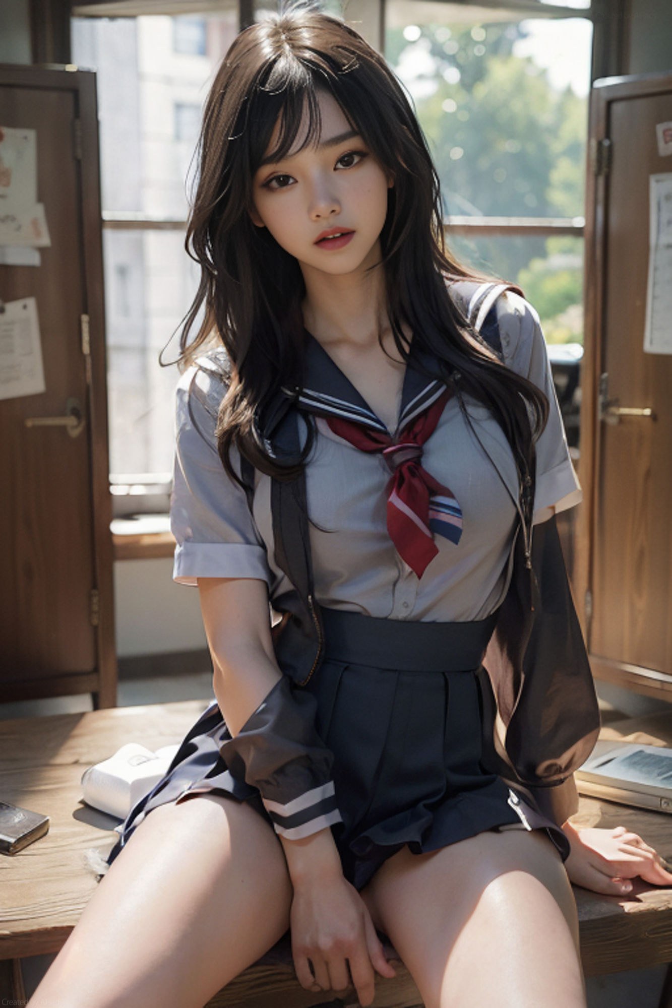 AIヌード写真館 024「セーラー」