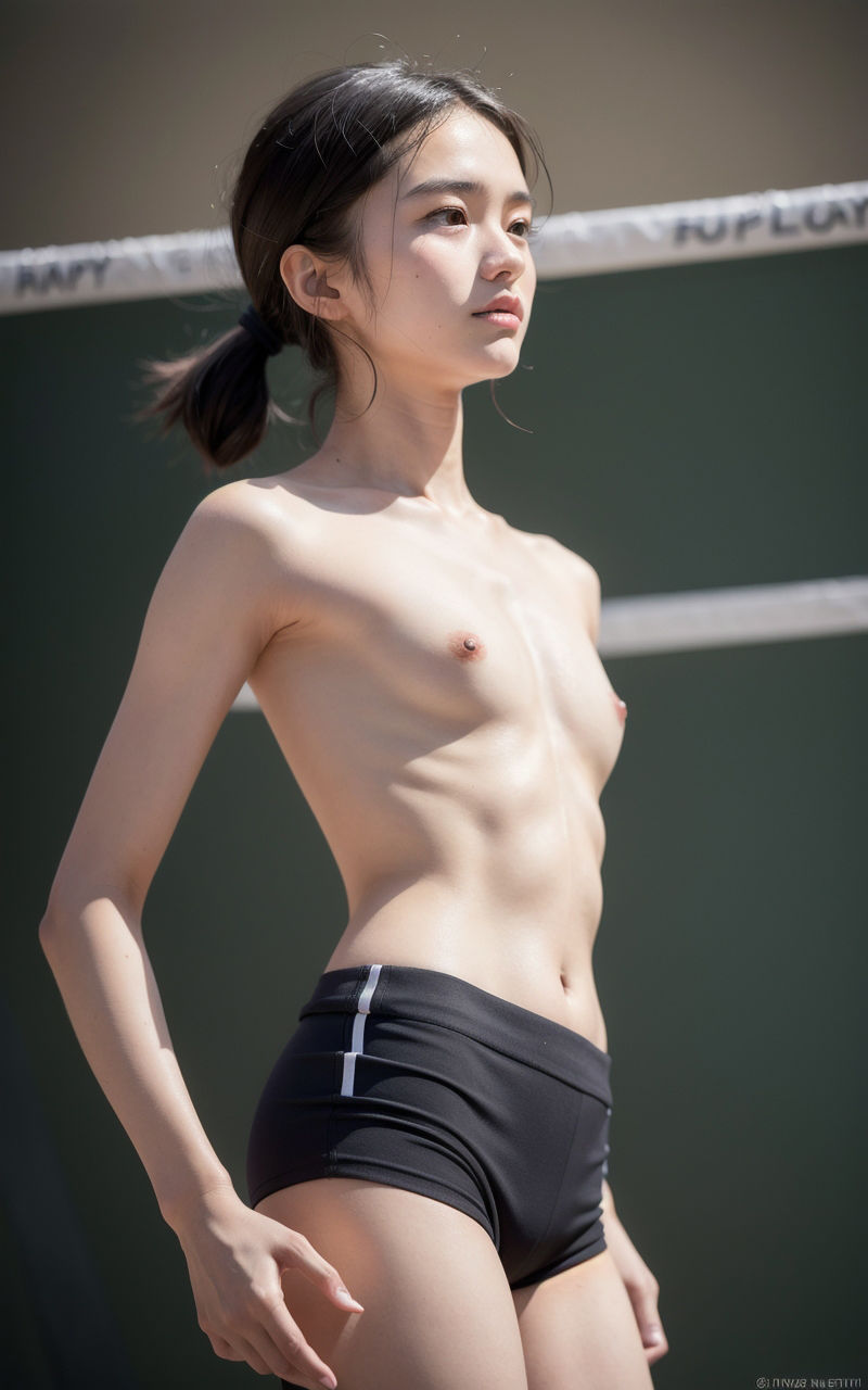 つるぺたバレー（210人の貧乳ちゃんが登場！）