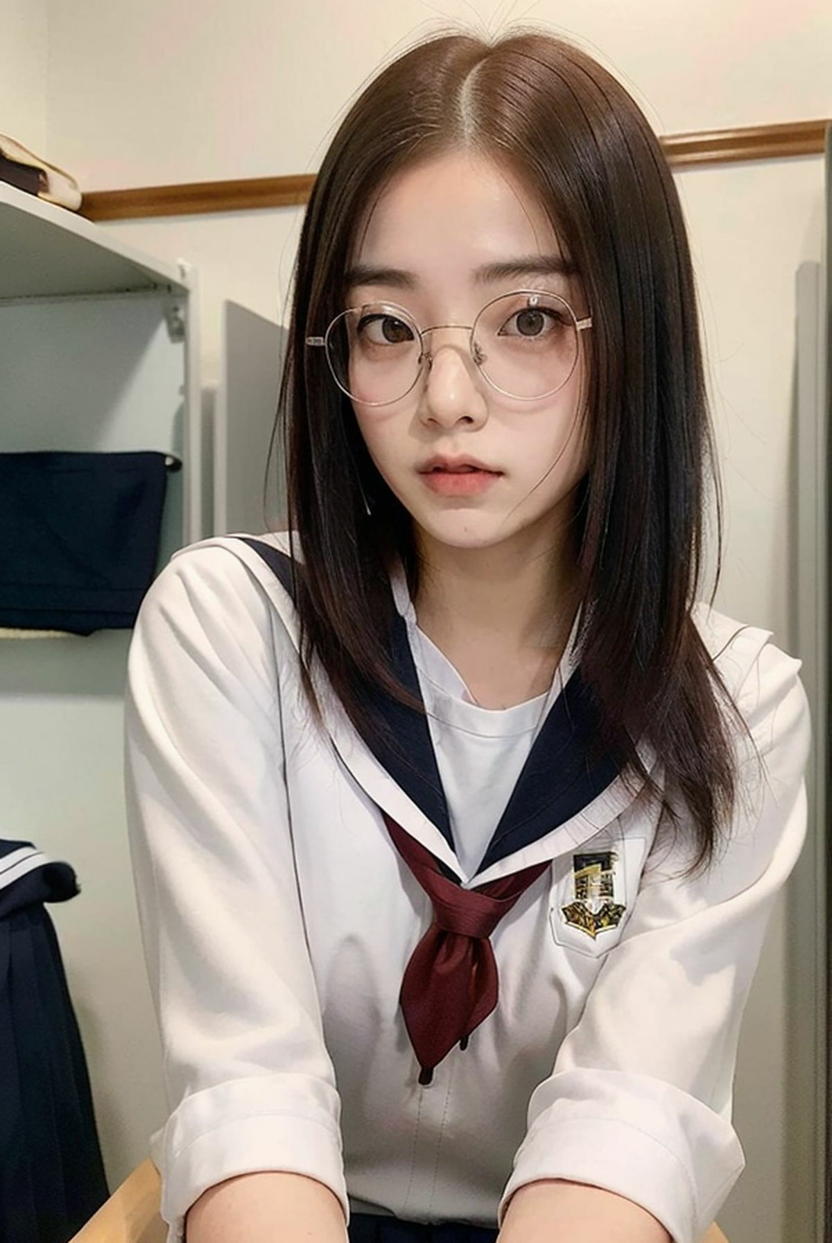 クラスのガリ勉女子ほど、メガネを取ると可愛いしエロいことに興味がある説＜美の一丁目コレクション＞