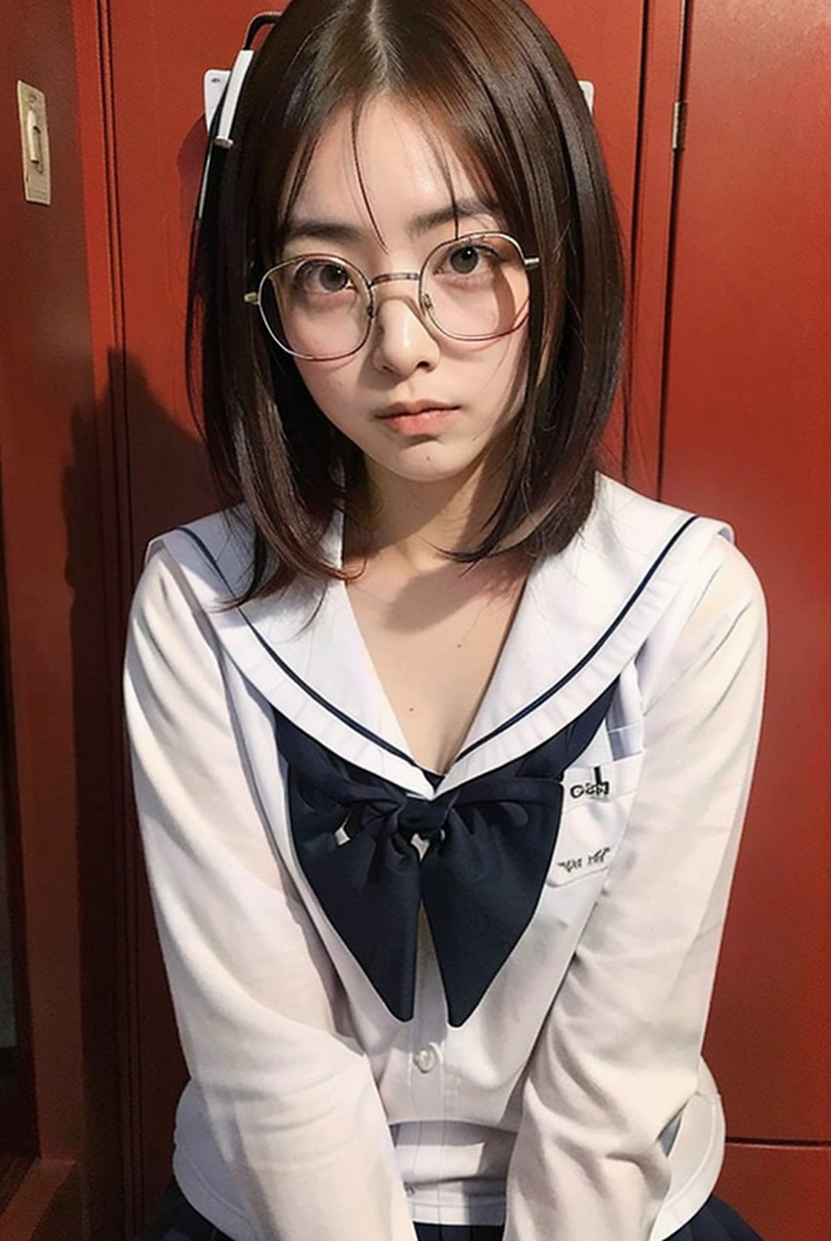 クラスのガリ勉女子ほど、メガネを取ると可愛いしエロいことに興味がある説＜美の一丁目コレクション＞