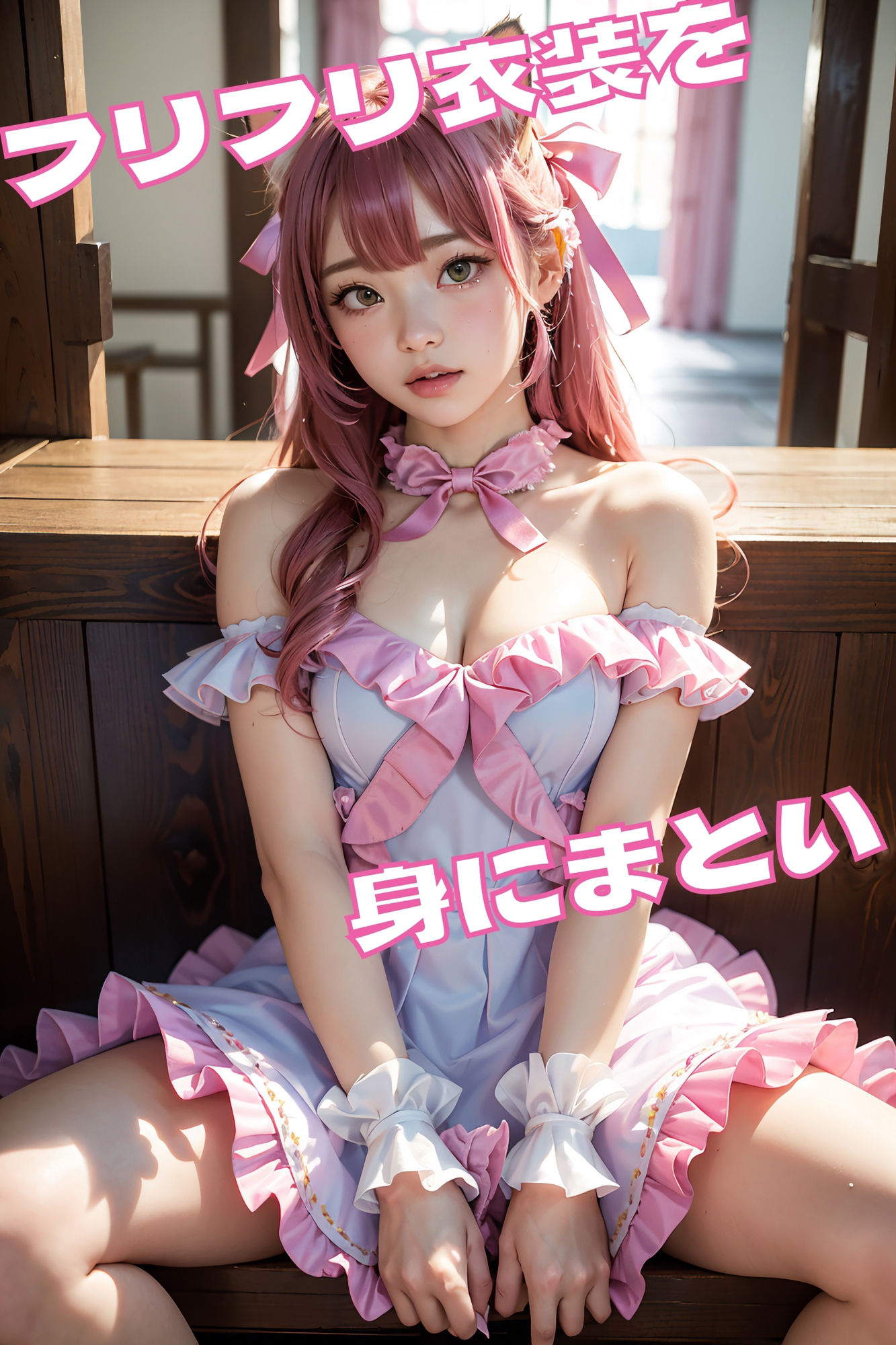 超大量！！猫耳アイドルをガッツリ中出しで孕ませた時の写真