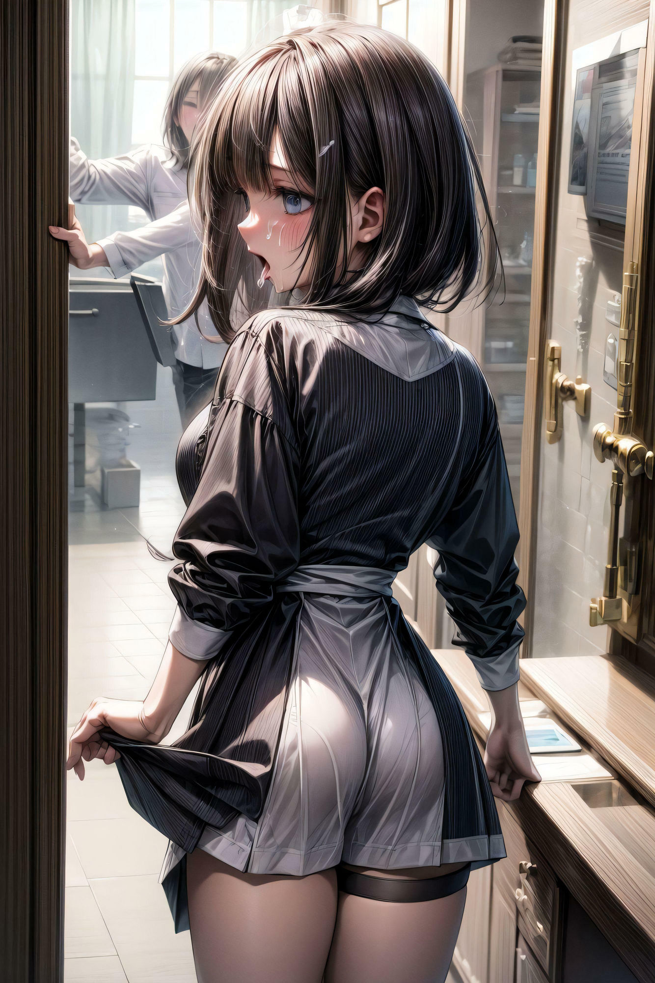 巨乳ナース 絶頂勤務