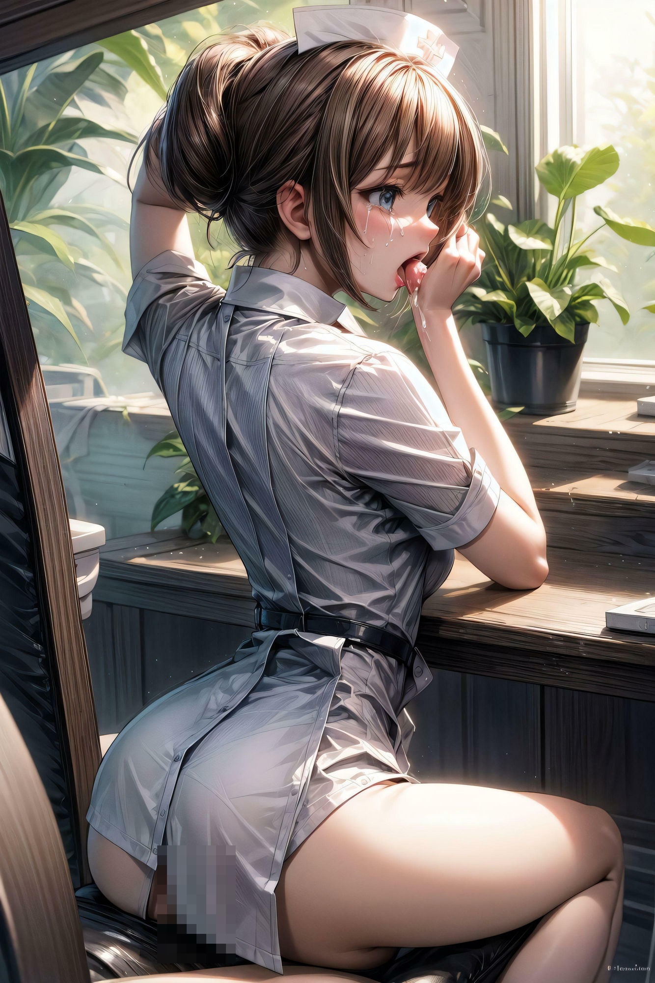 巨乳ナース 絶頂勤務