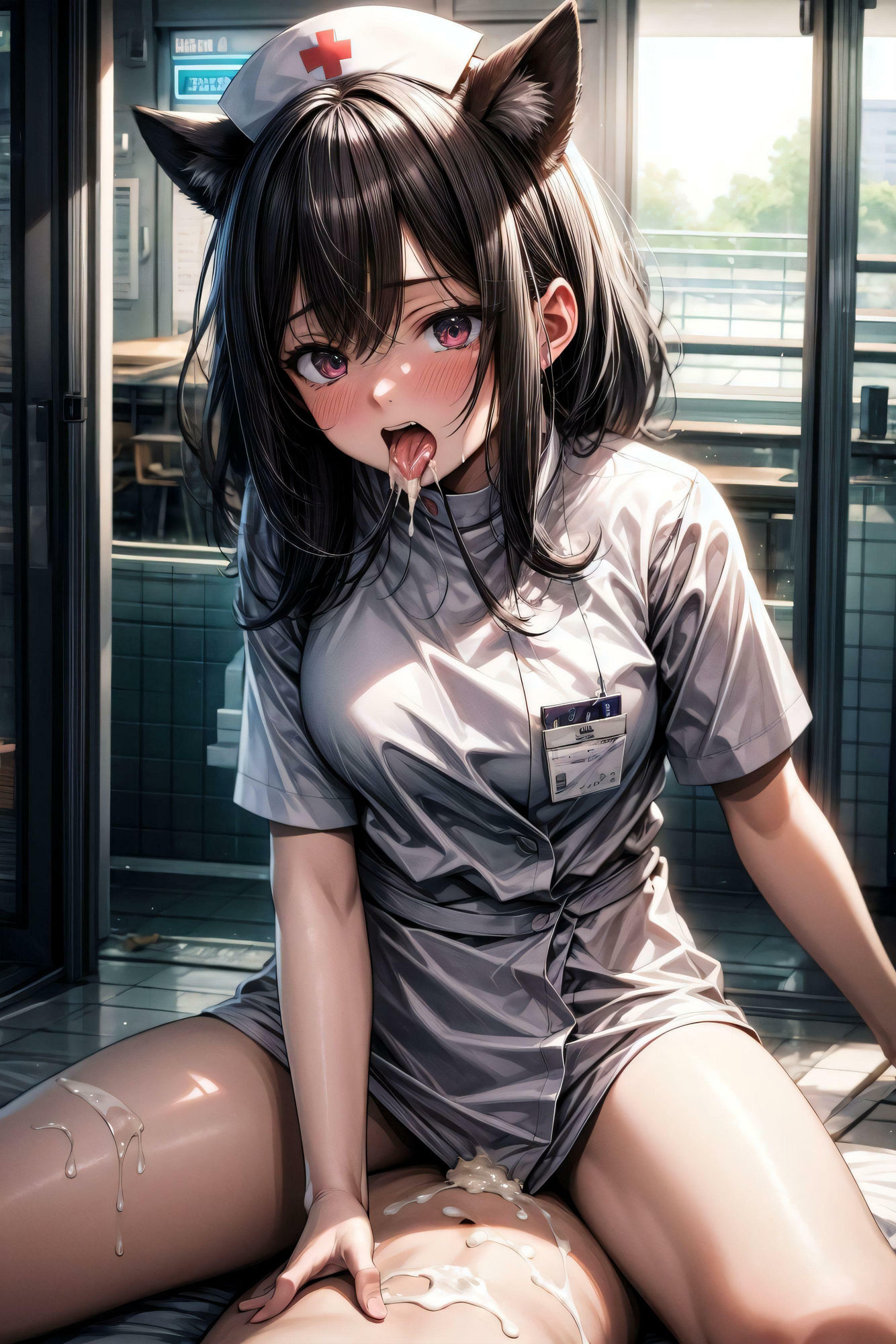 巨乳ナース 絶頂勤務