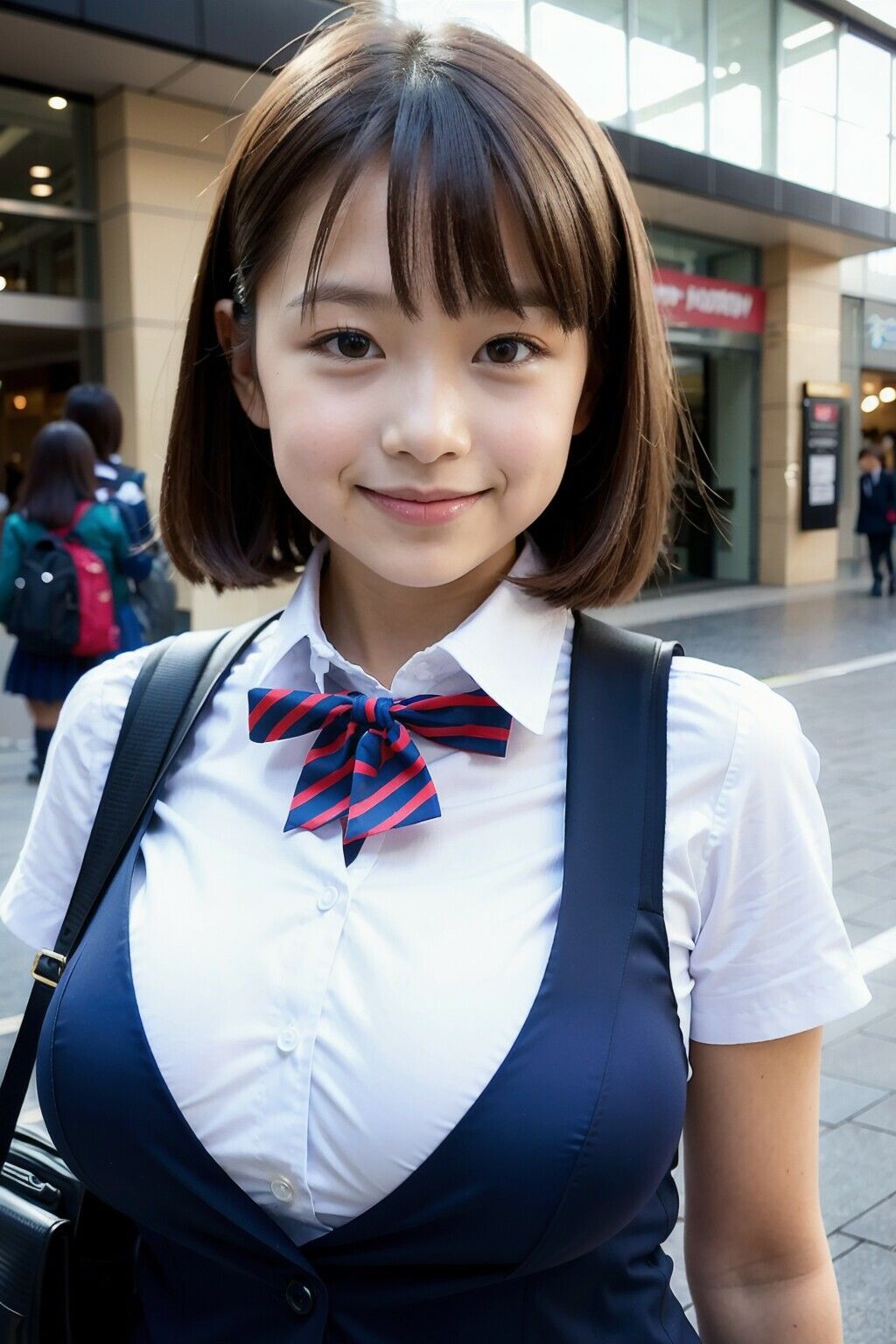 女の子の2人に1人が開放的になる日。（巨乳編）