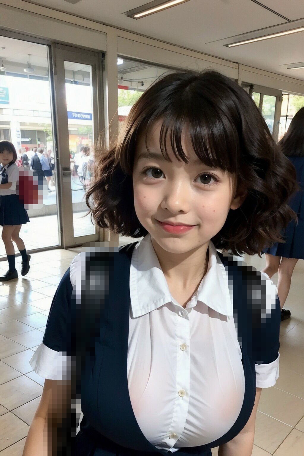 女の子の2人に1人が開放的になる日。（巨乳編）