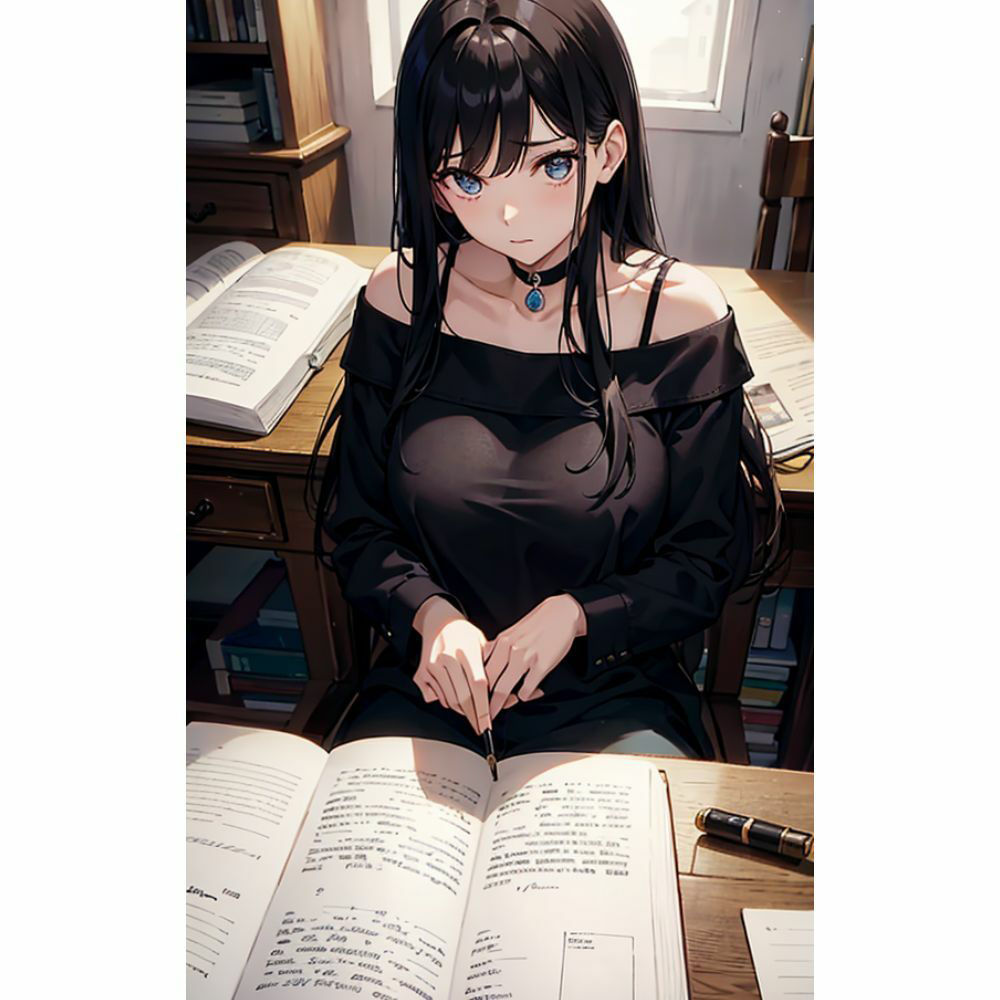 家庭教師先の女の子の谷間がエロ過ぎて勉強どころじゃない