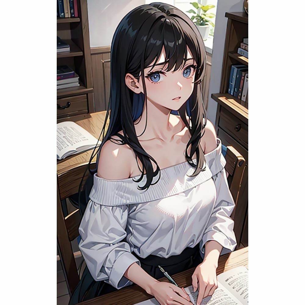 家庭教師先の女の子の谷間がエロ過ぎて勉強どころじゃない