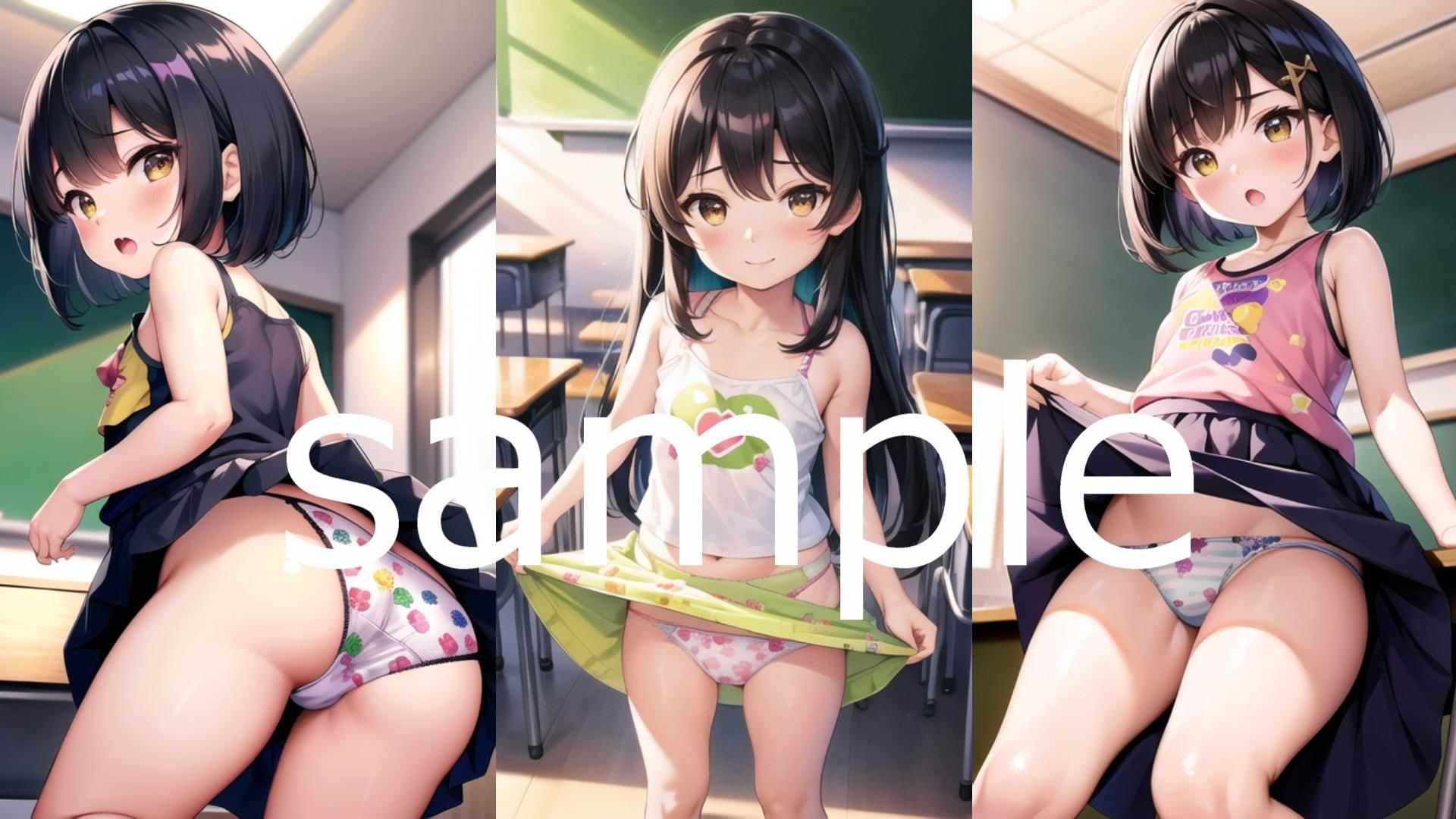 おぱんちゅ見せてエントリーかんりょう♪先生が気にいれば100万円げっと♪おぱんちゅこんてすと〜わたしのがいちばんかわいいんだから♪〜vol.2