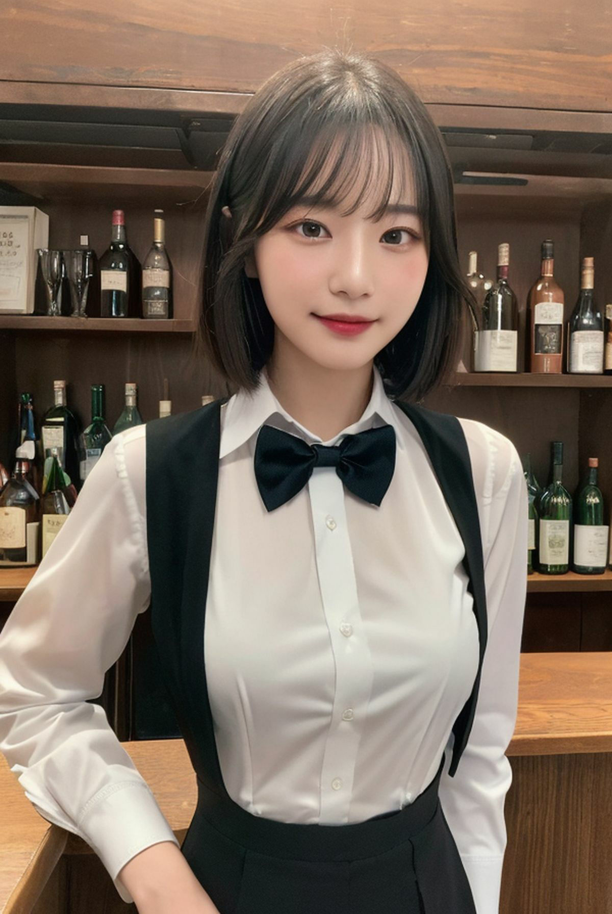 街でも評判の美人バーテンダーにはカルーアミルクをぶっかけてみたい＜美の一丁目コレクション＞