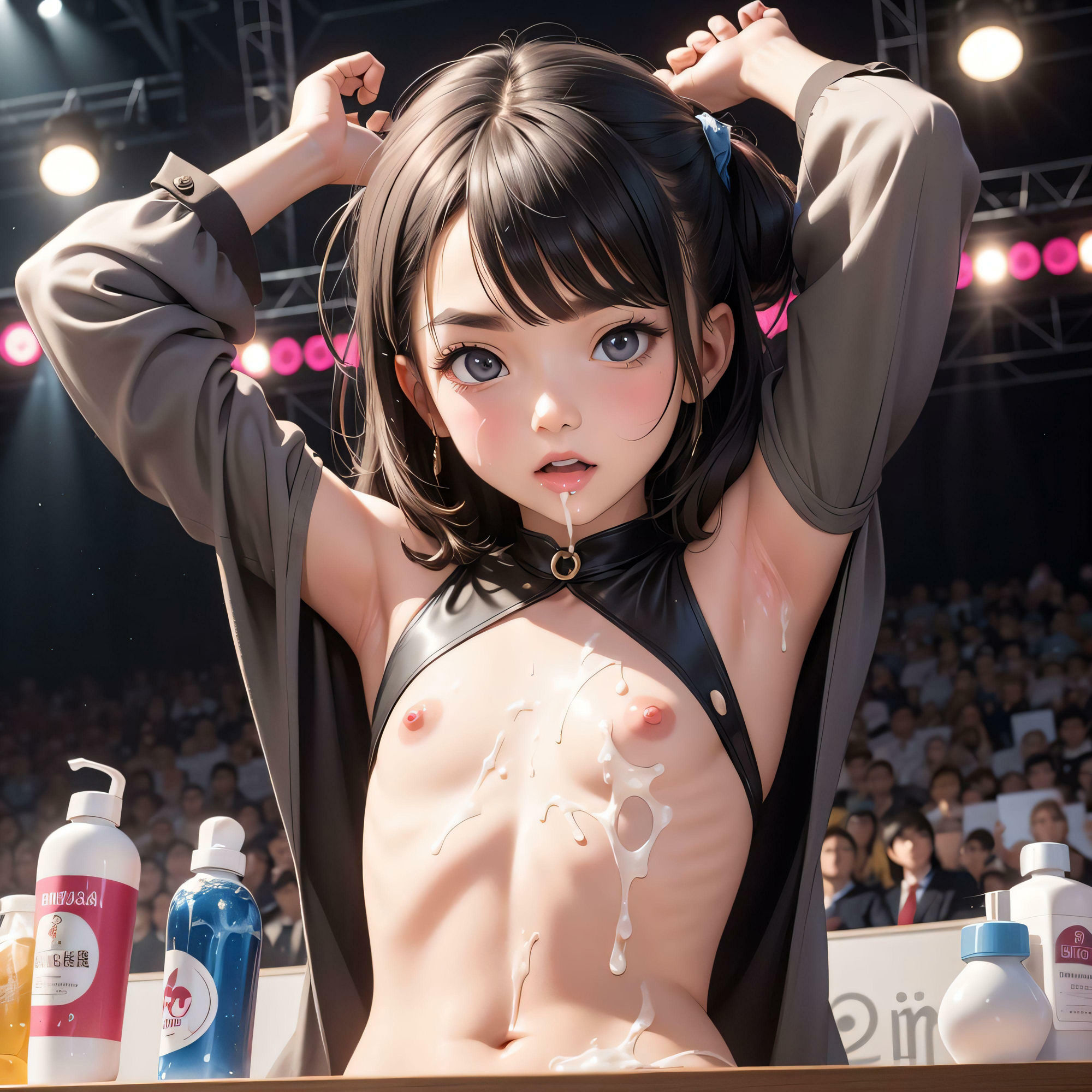 アイドルの えっちなステージ