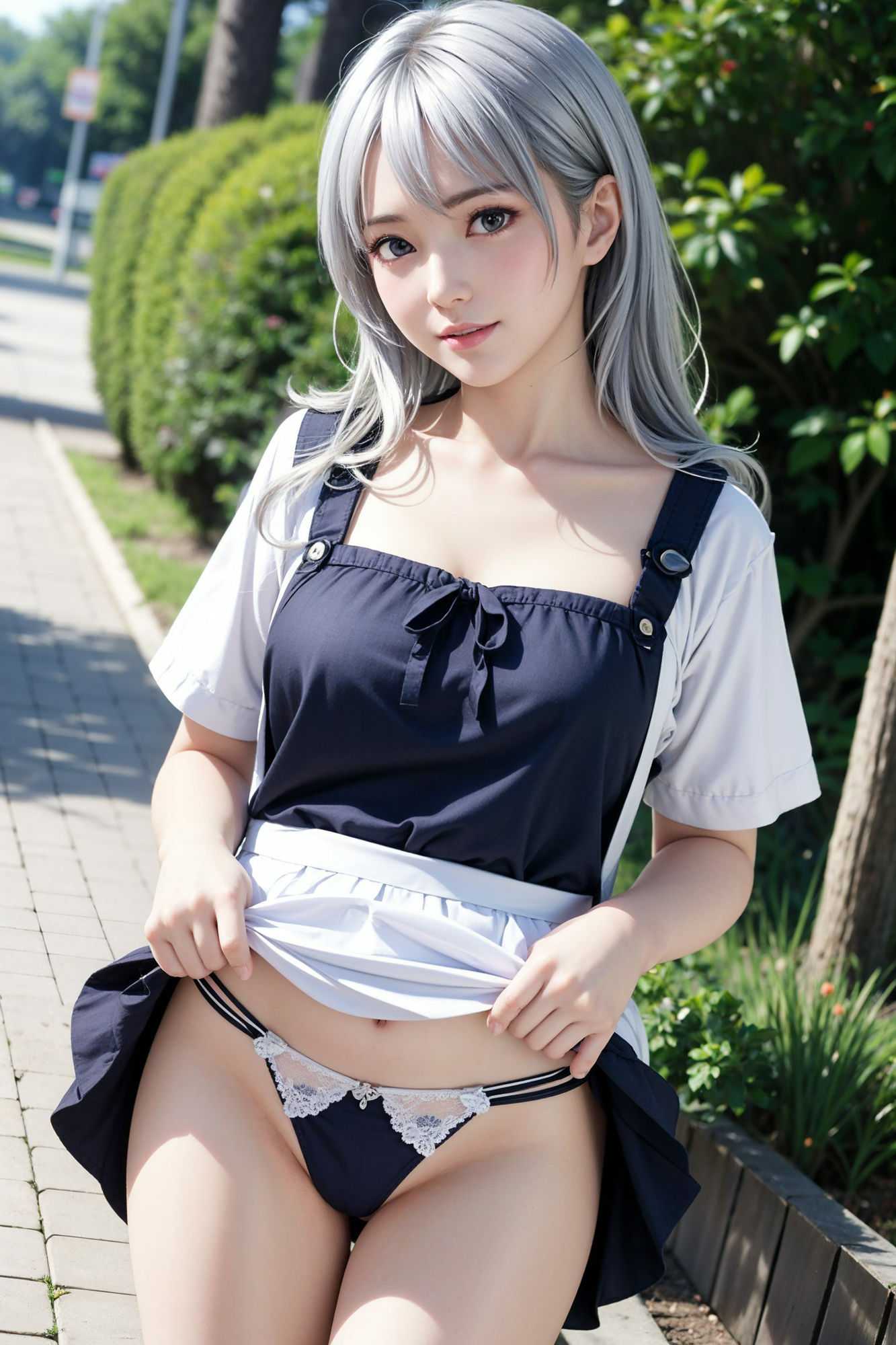 ひたすらたくし上げ 制服以外