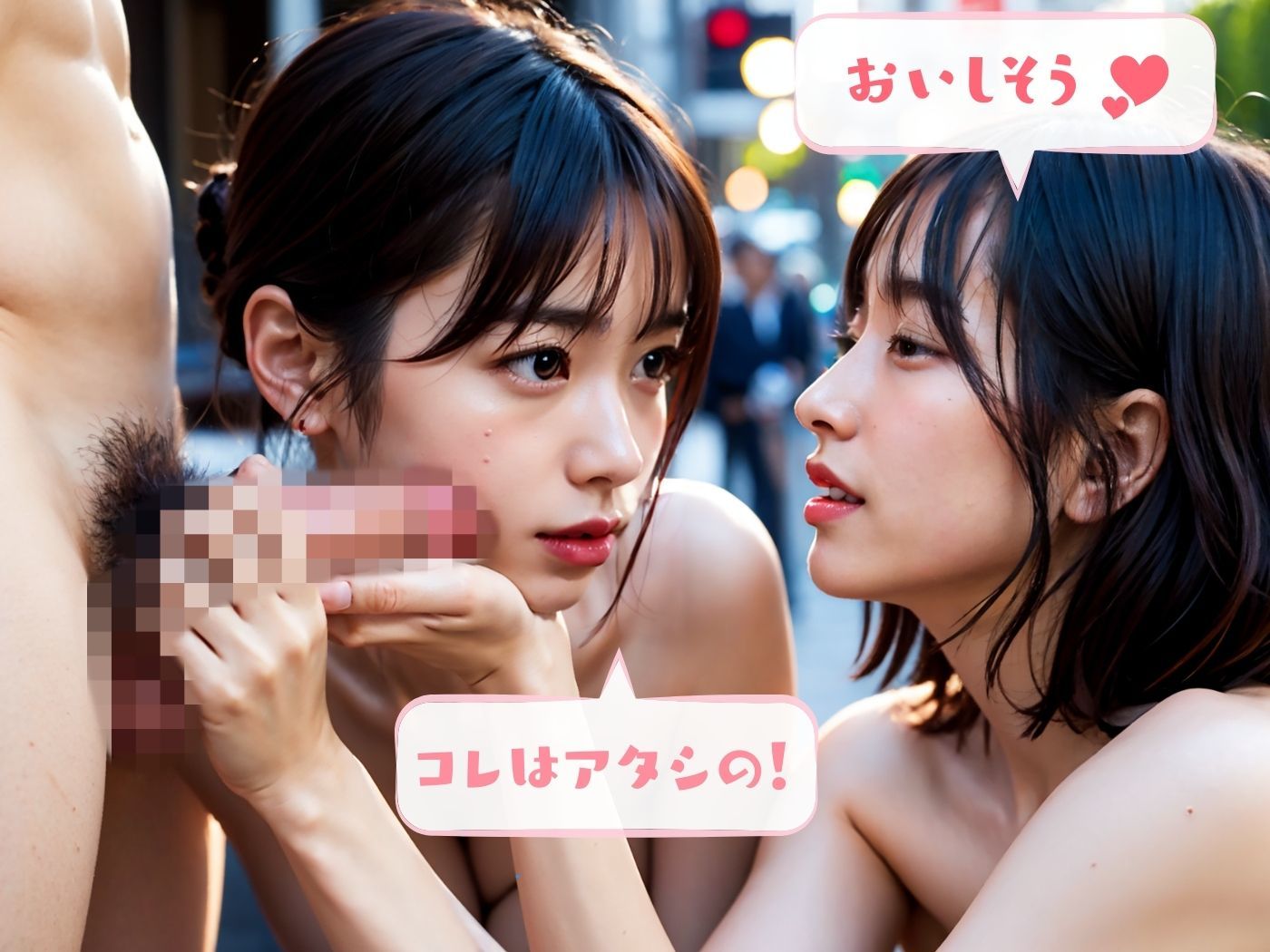 えちえちJKフェラチオ祭 - おちんちん大好きJKの痴態