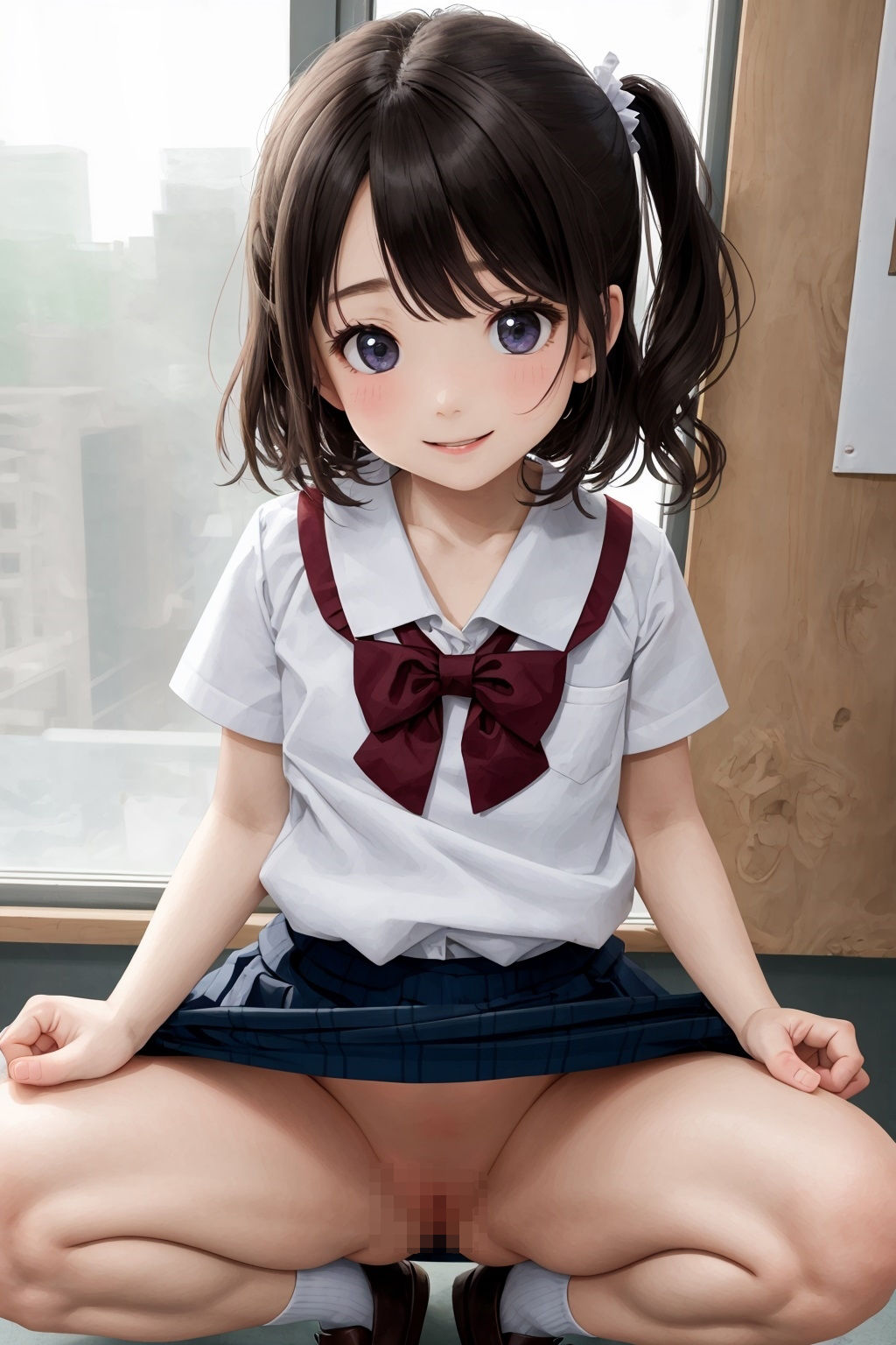 ちっぱい女子校生たち2