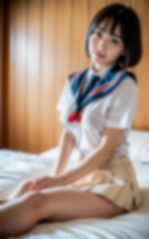 制服を脱いだら...そこには奇跡の巨乳が現れて・・・