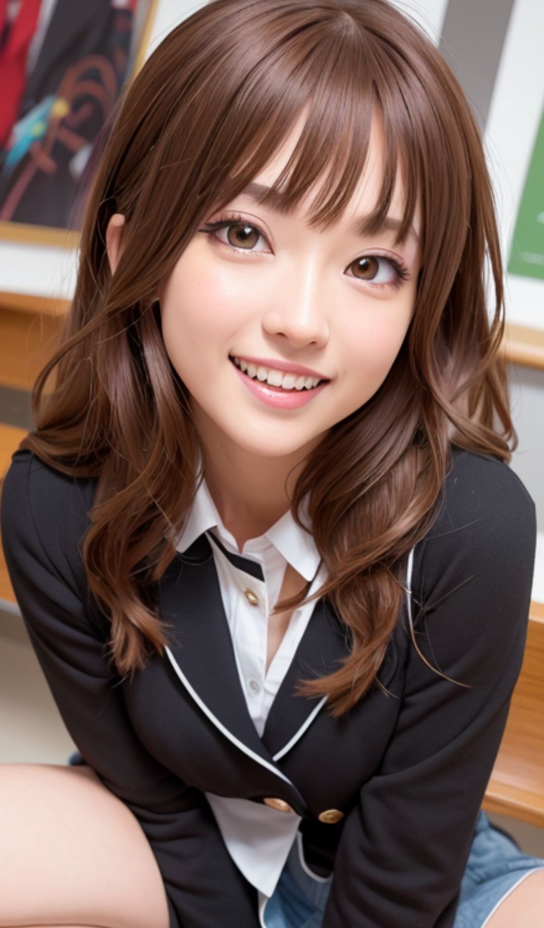 AI美女おぱんつJK〜おぱんつJKこすちゅーむ〜 ぱんつ ぱんちら ぱんもろ パンティ M字開脚 日本人 美人 美少女 女子校生 女子校生 学校 学園 制服 生徒 教師 グラビア写真集 アイドル 可愛い 激カワ 巨乳 並乳 むちむち スポーツ コスプレ AI生成
