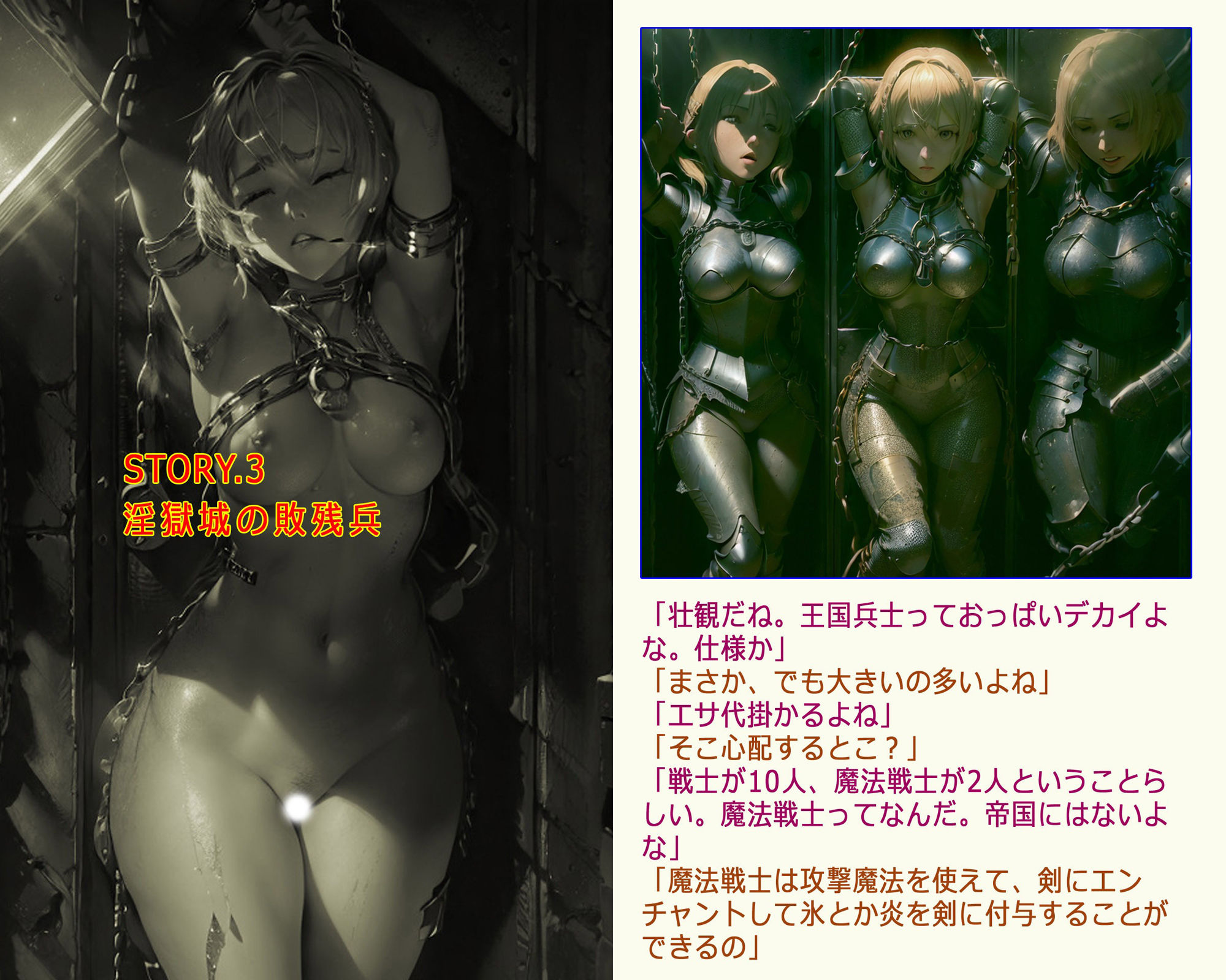 淫獄城の敗残兵