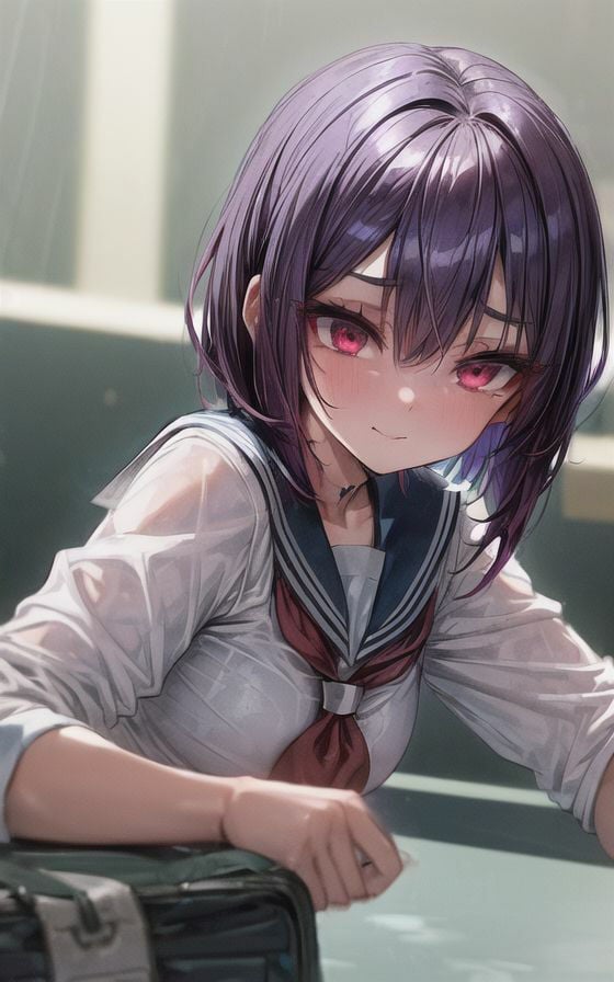 荒廃した街の女学生 264枚