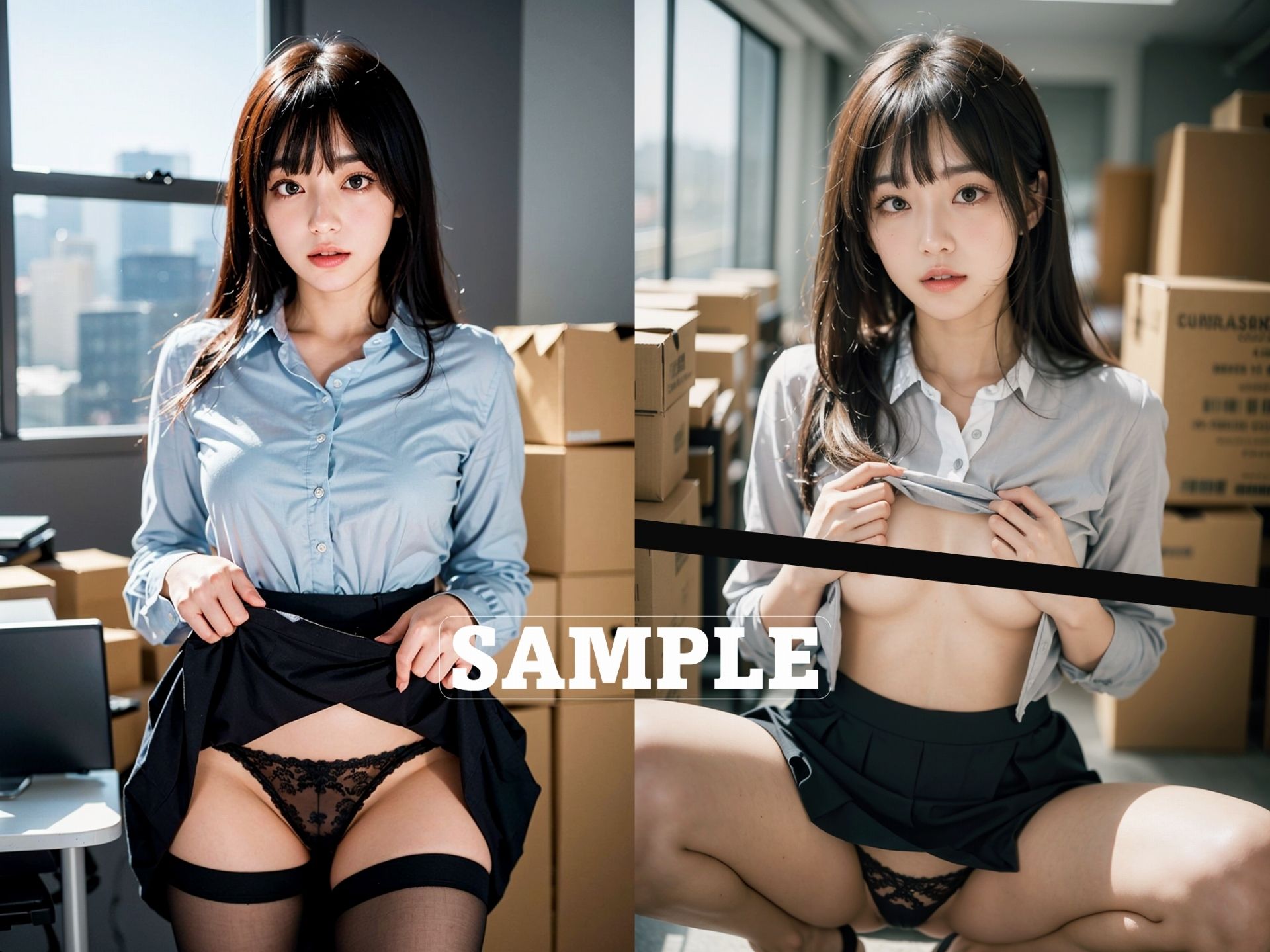 ASUKA Ture Story - 先輩OLとドキドキエッチなオフィス・ラブ -