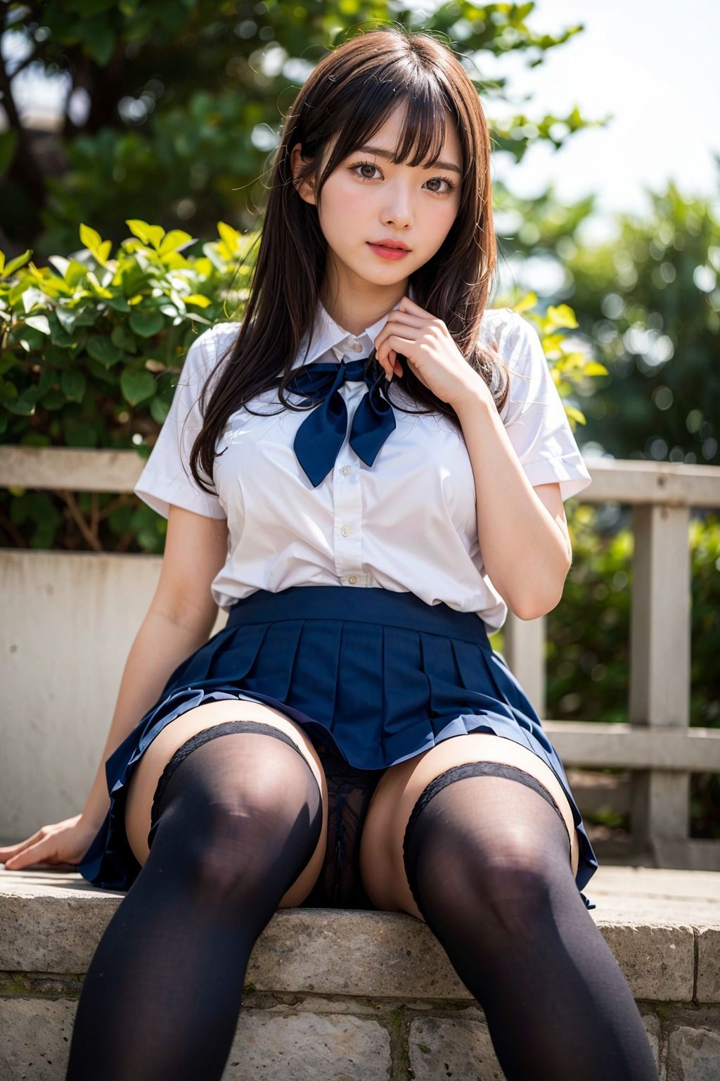 かわいいJKのパンチラ・パンモロ