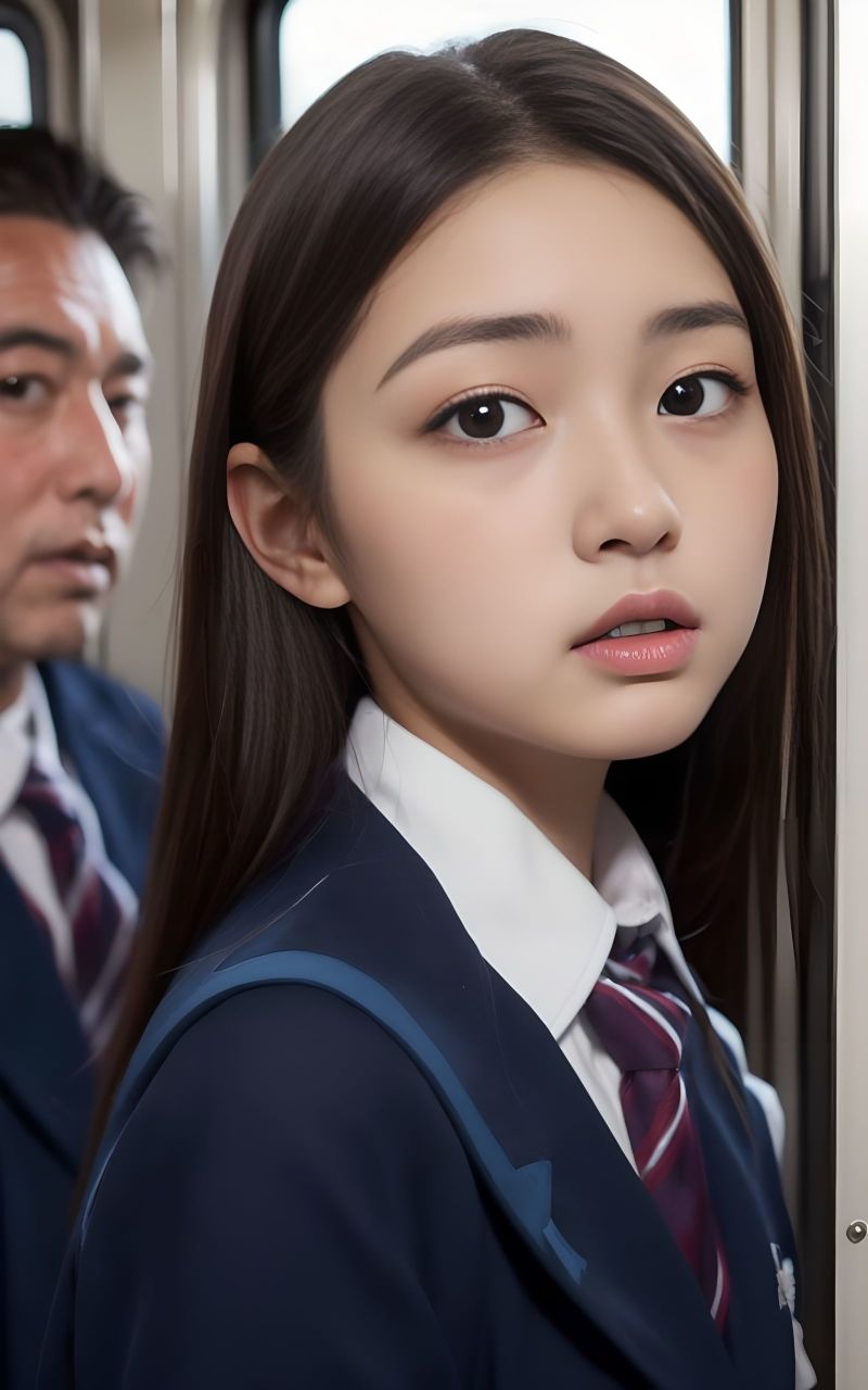 女子校生IN痴●電車SNSにひそむ罠(ストーリー付)第二集