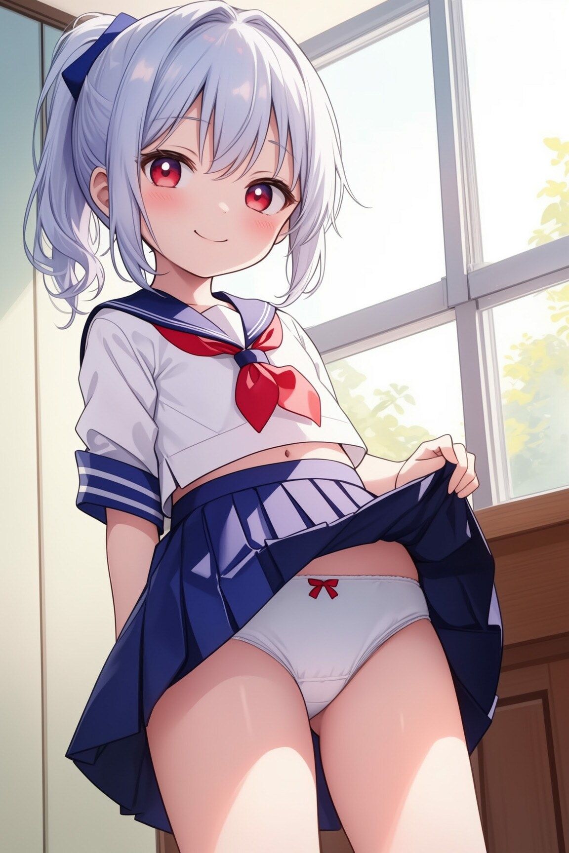 パンツを見せて挑発してくるメス◯キにわからせてやった 3