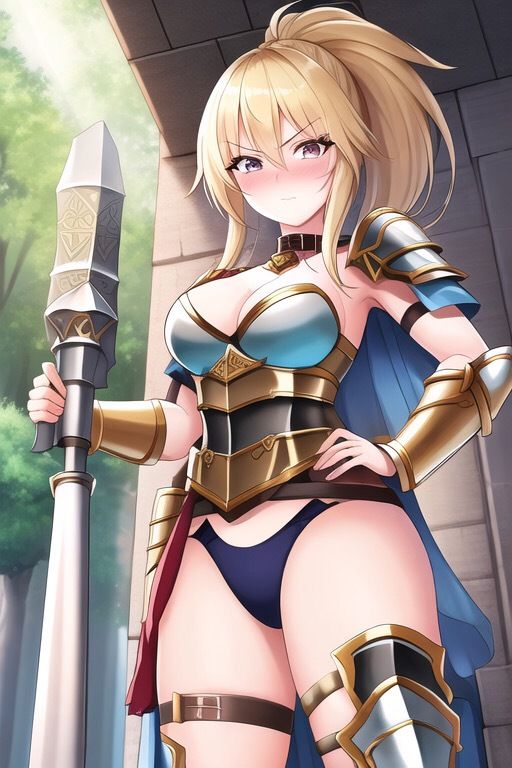 【微エロ】女戦士コレクション（ビキニアーマー・褐色・眼鏡・拘束など）